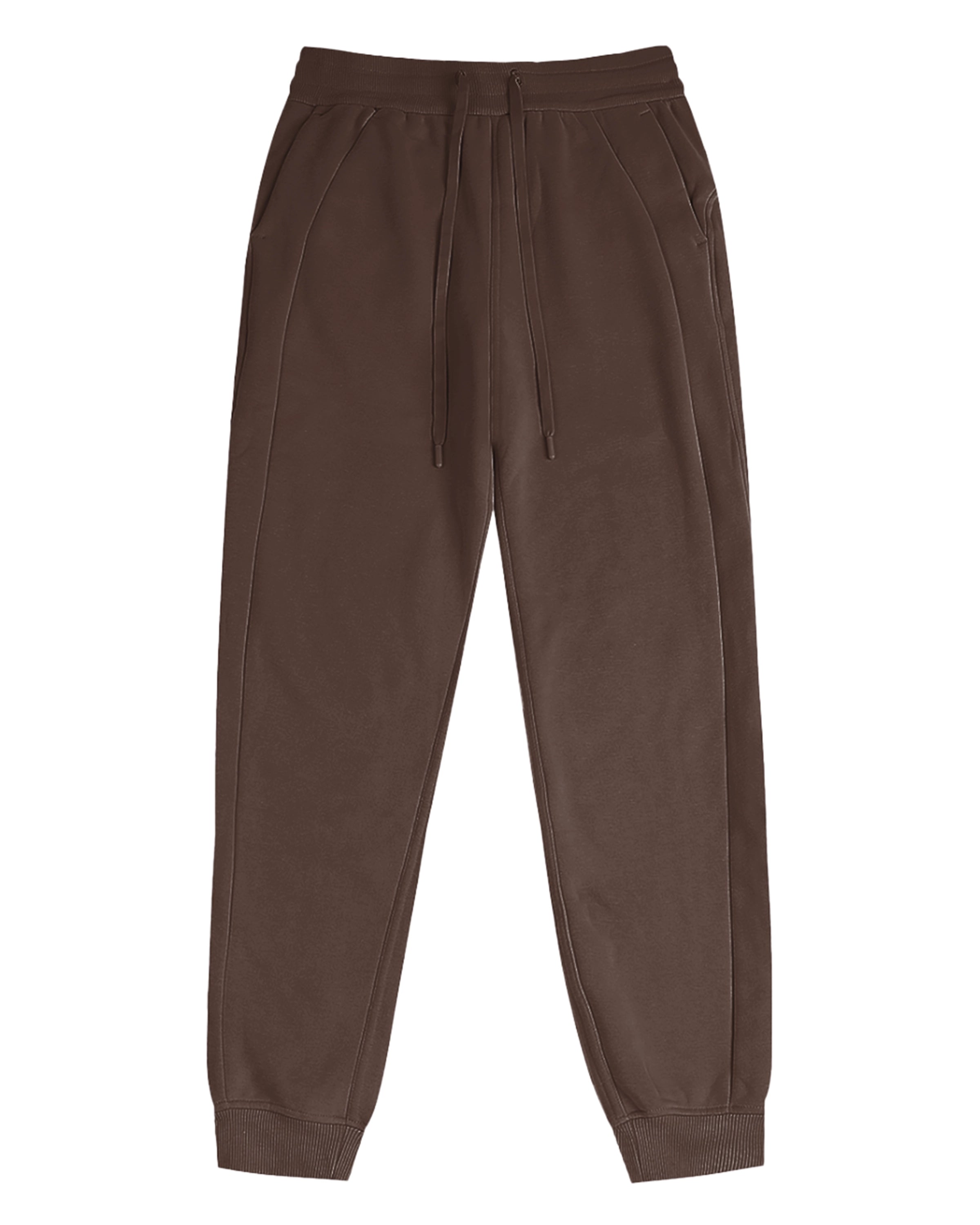 Coffee Women's Activewear Performance Joggers Front Mockup - Hanggerrz