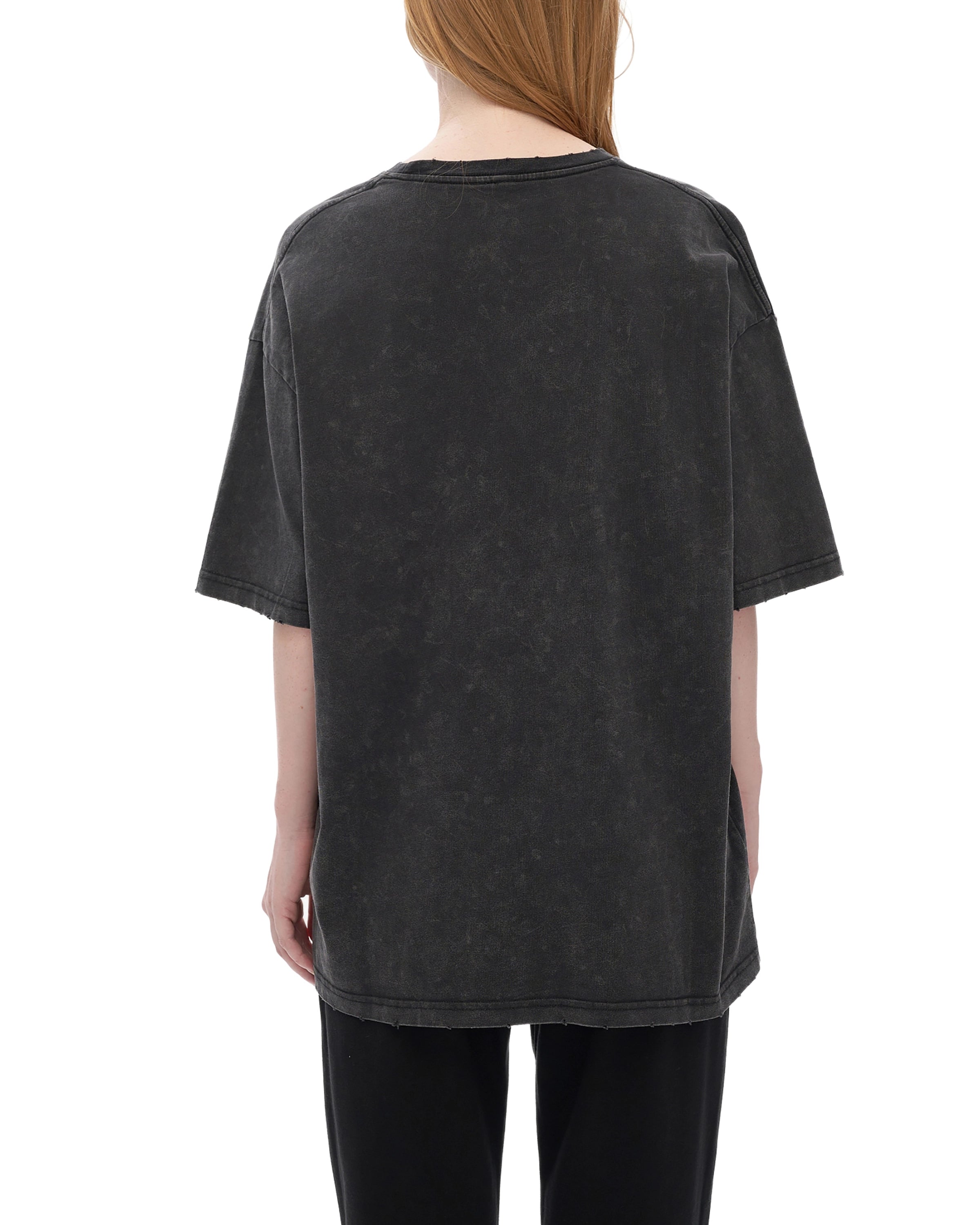 Streetwear Fluffy Vintage Washed T-shirt - Hanggerrz