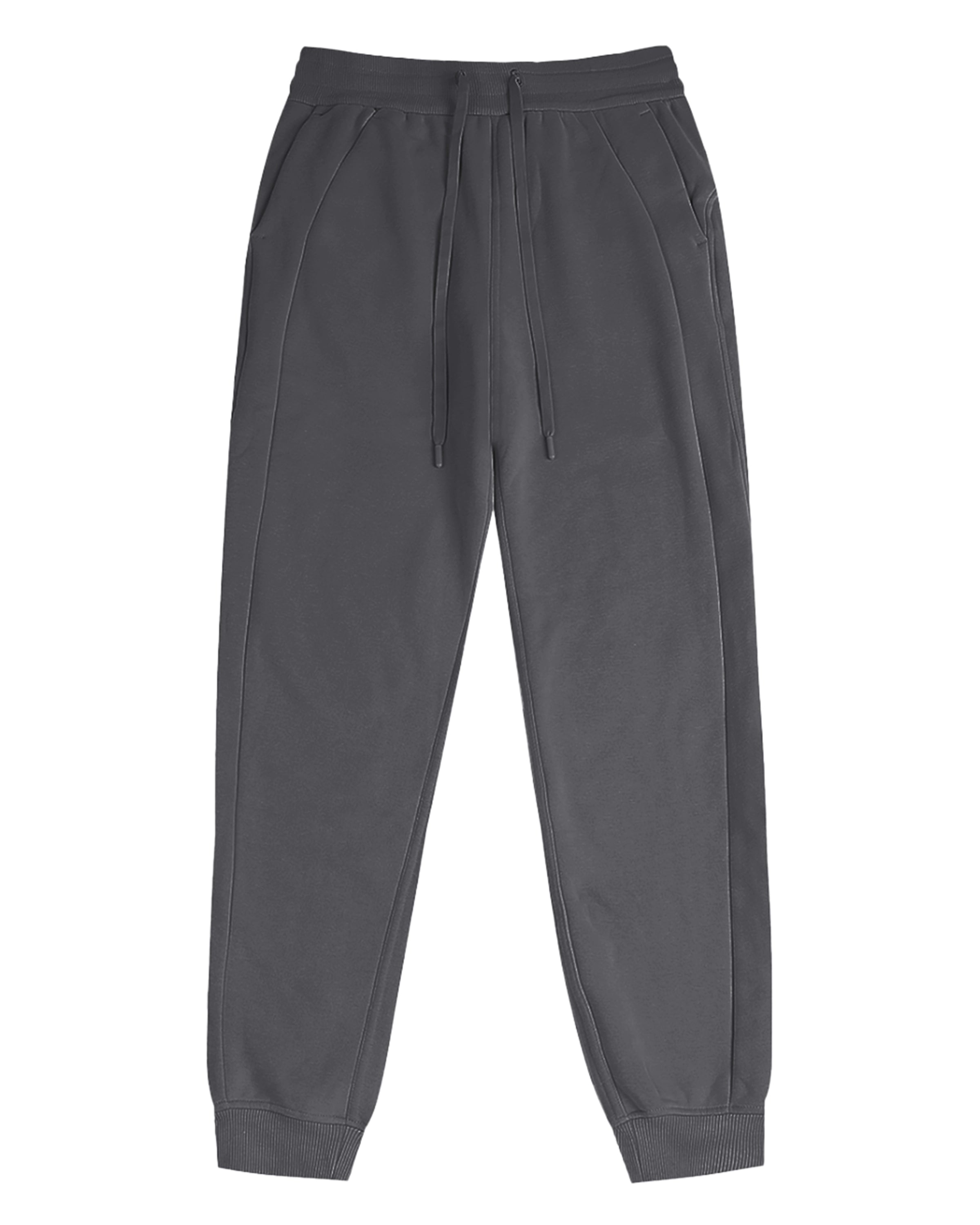 Gray Women's Activewear Performance Joggers Front Mockup - Hanggerrz