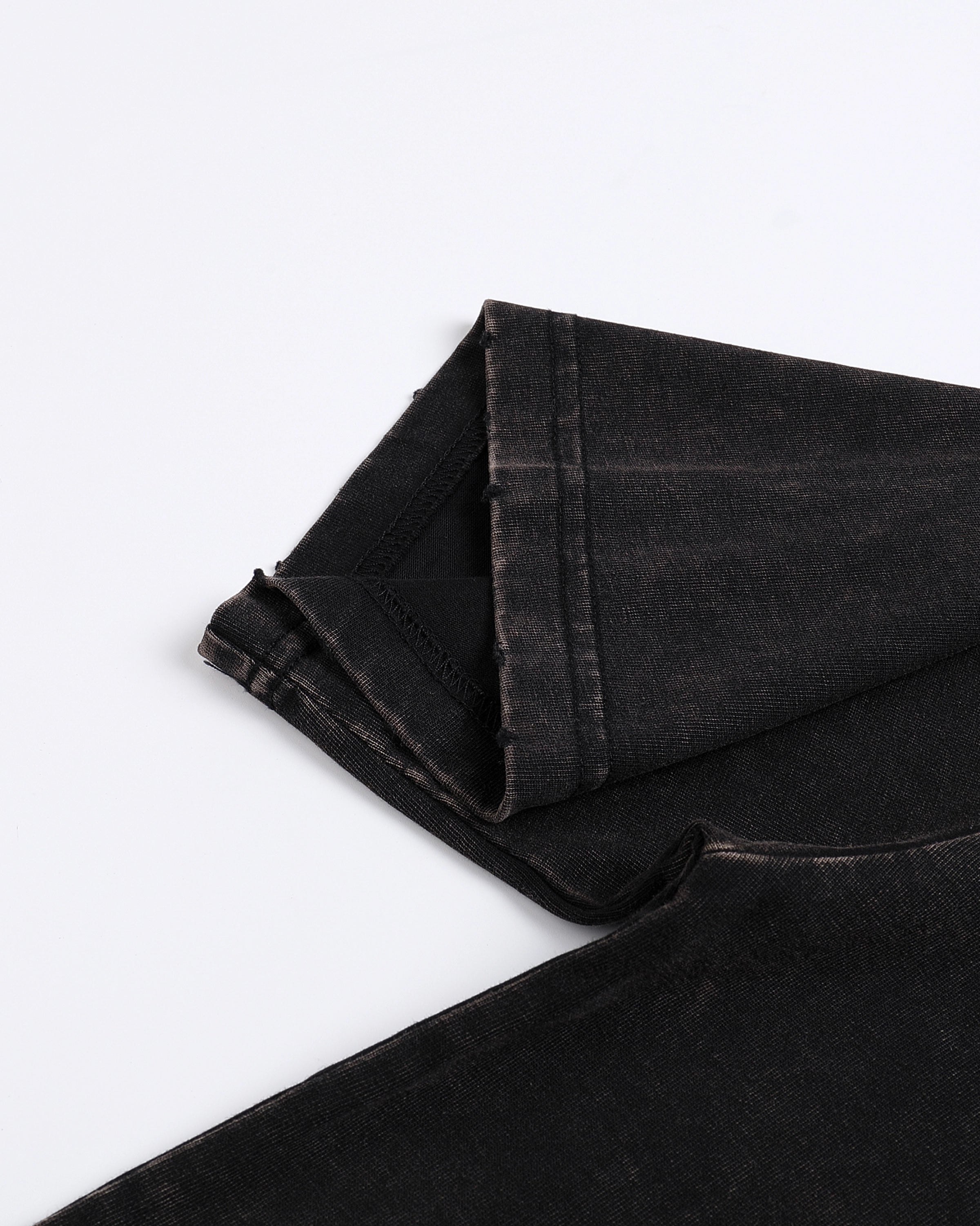 Streetwear Edge Frayed Vintage Washed T-Shirt - Hanggerrz