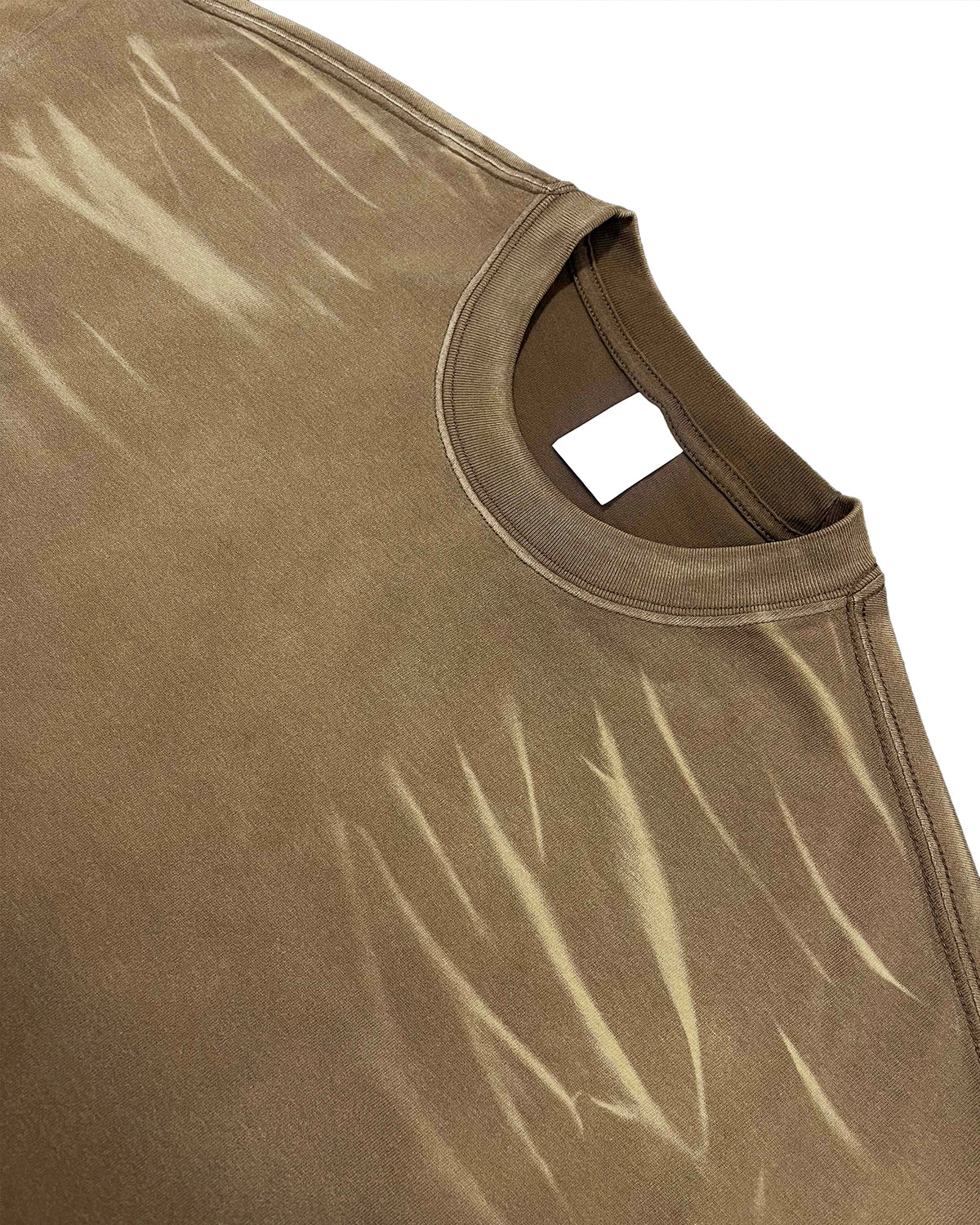 Vintage Washed Tiger Stripes Dyed Gradient T-Shirt - Hanggerrz
