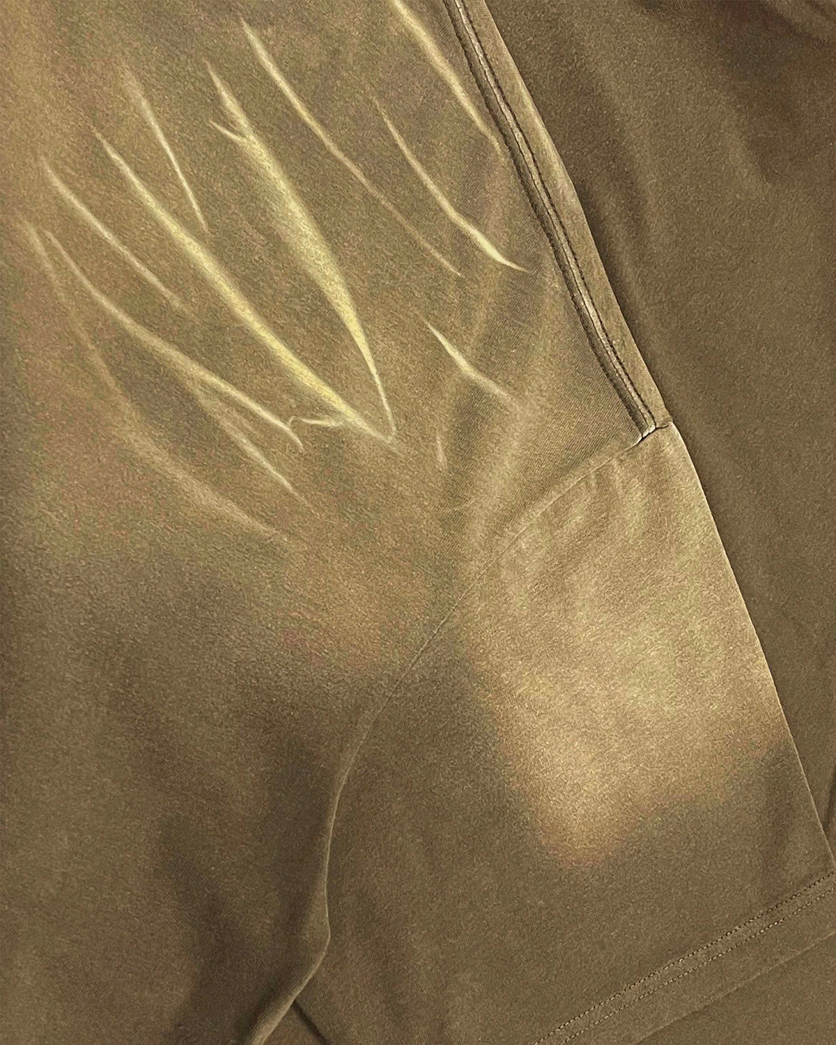 Vintage Washed Tiger Stripes Dyed Gradient T-Shirt - Hanggerrz