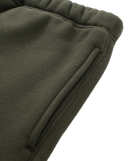 Streetwear Fleece Straight Leg Pants