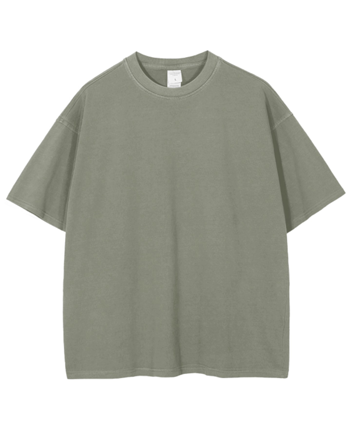 Streetwear Vintage Wash Drop Shoulder T-Shirt