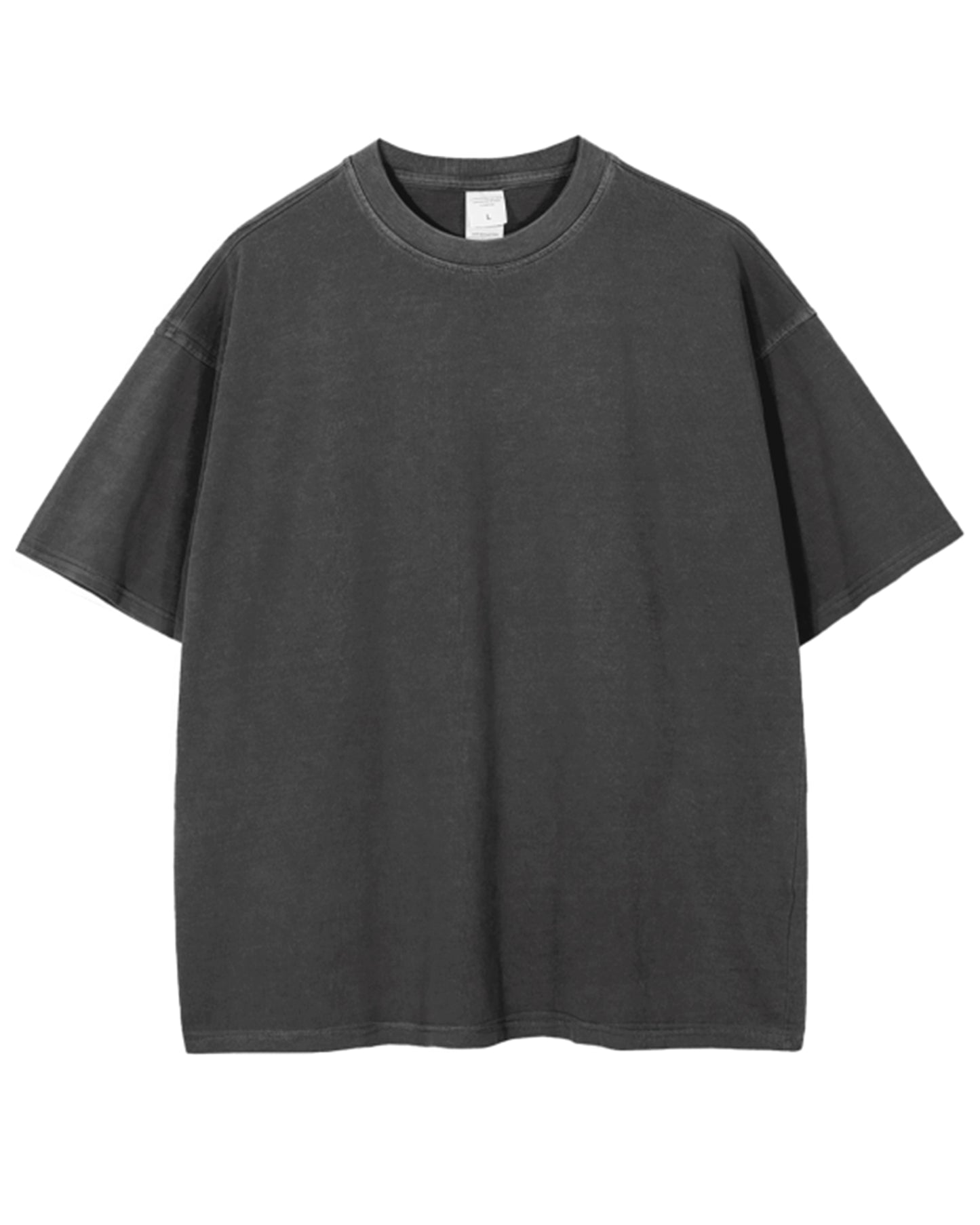 Streetwear Vintage Wash Drop Shoulder T-Shirt