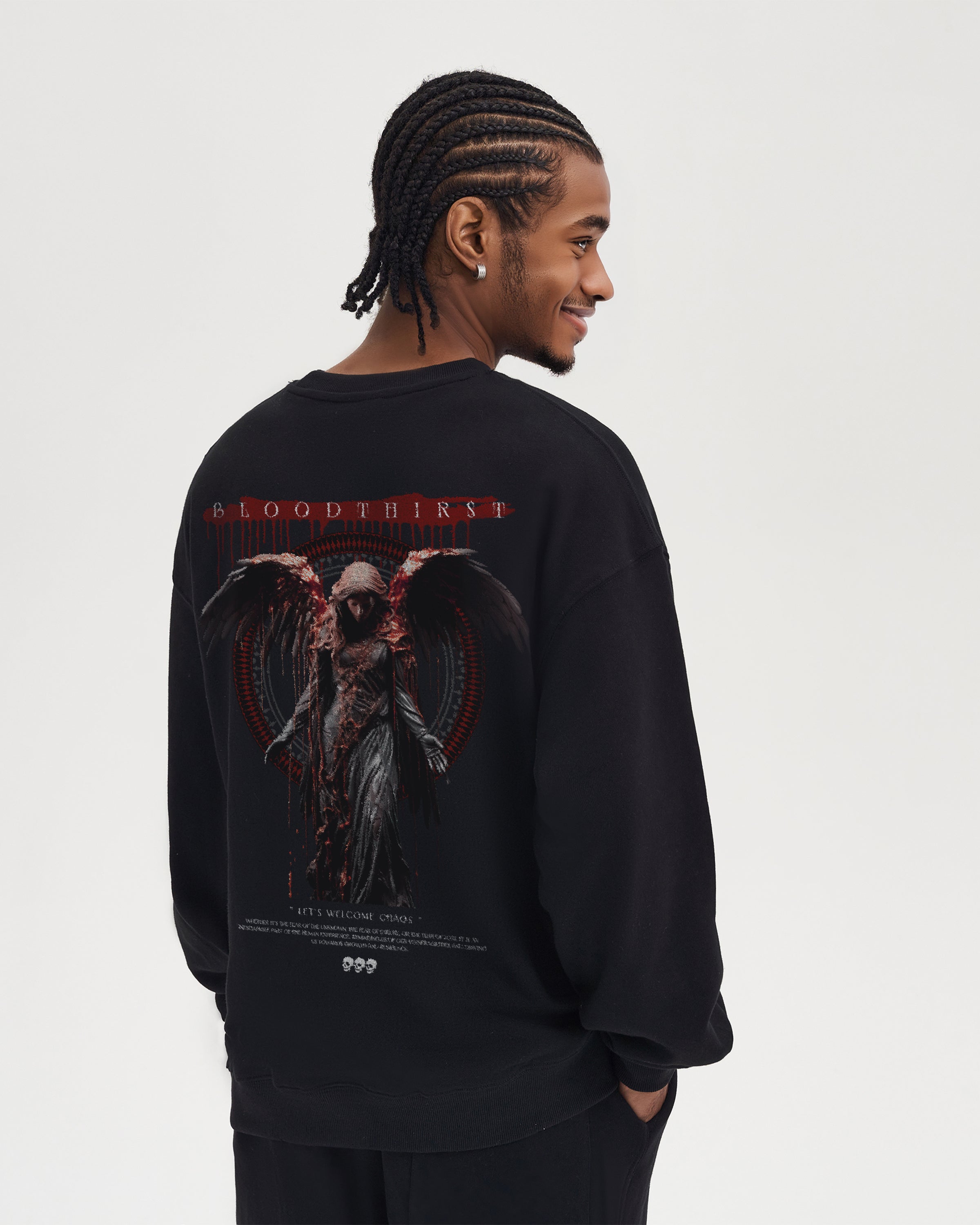 Blood Thirst Heavyweight Oversized Sweatshirt