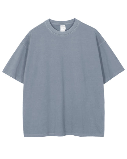 Streetwear Vintage Wash Drop Shoulder T-Shirt