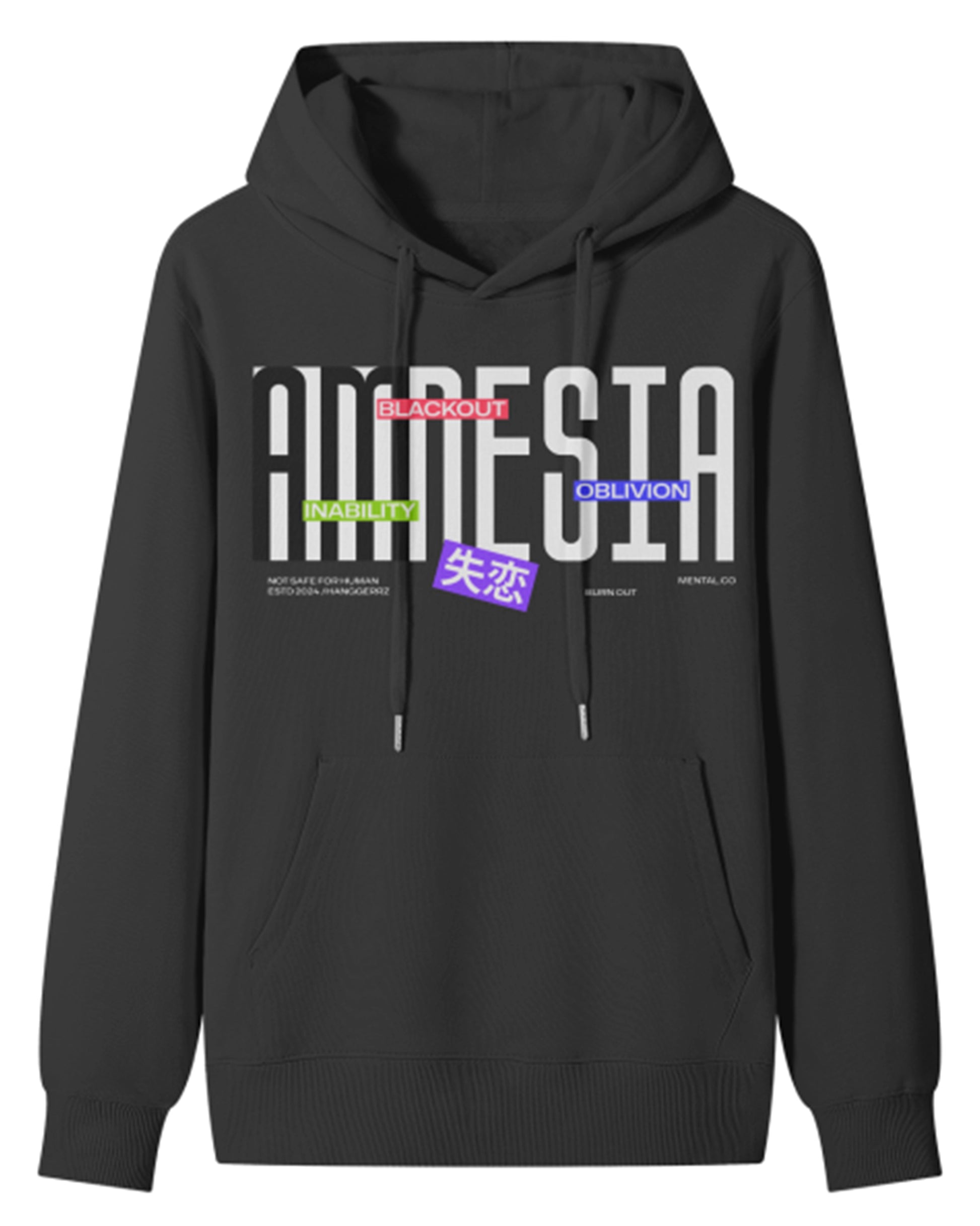 Amnesia Streetwear Classic Hoodie - Hanggerrz