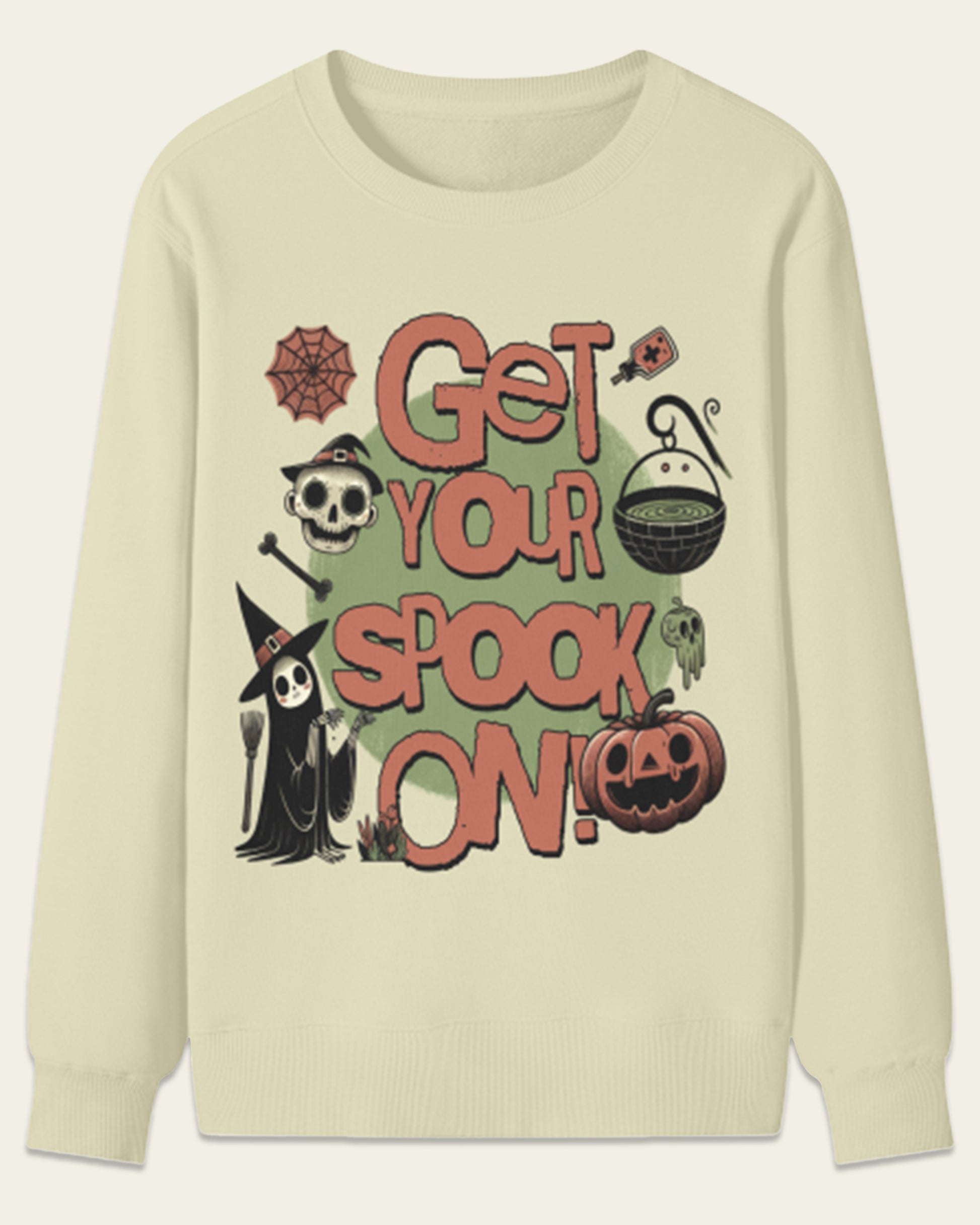 Spook On Classic Sweatshirt - Hanggerrz