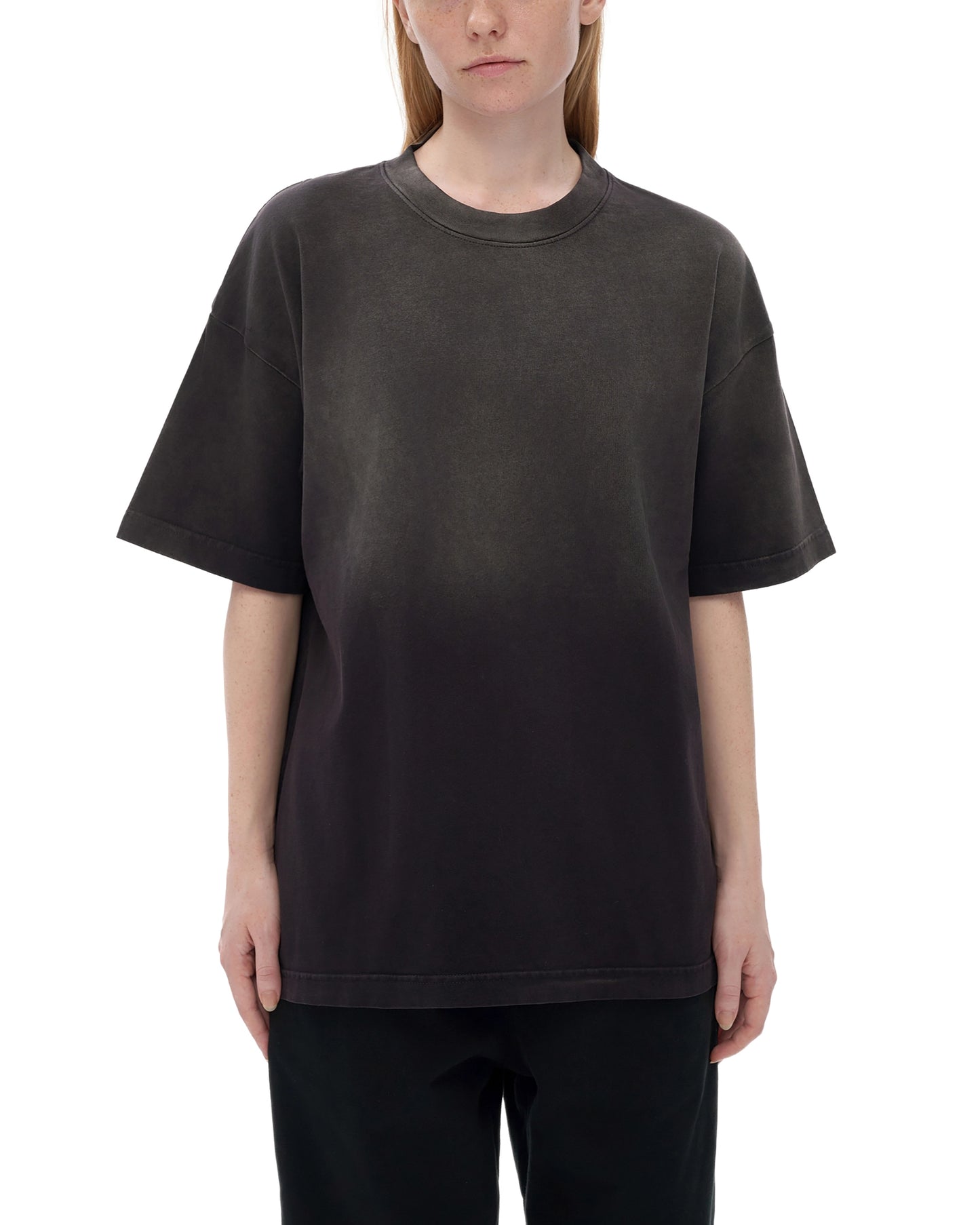 Black Classic Wash Gradient T-shirt - Hanggerrz