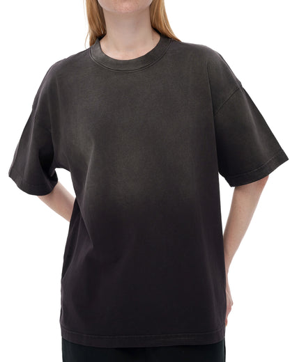 Black Classic Wash Gradient T-shirt - Hanggerrz