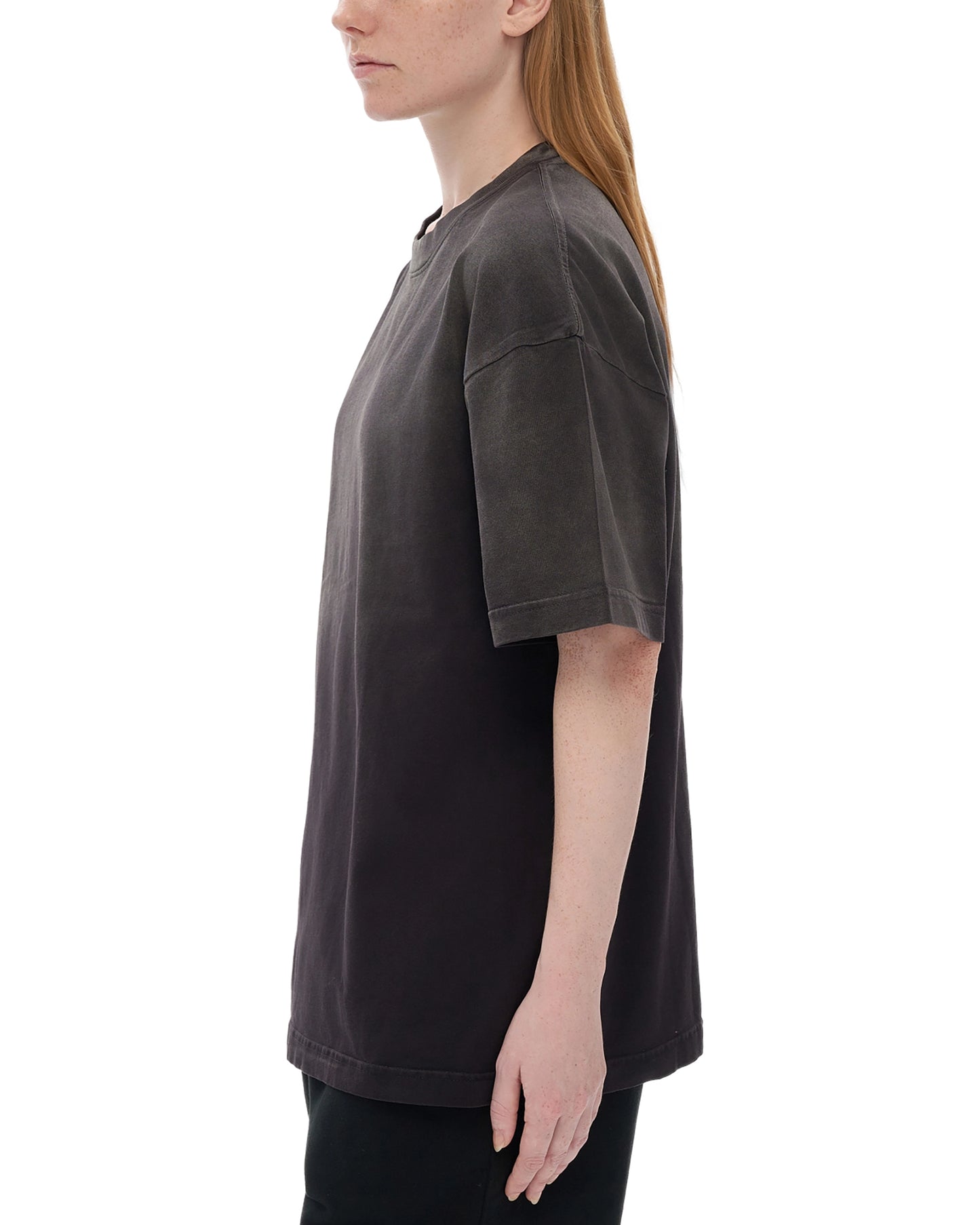 Black Classic Wash Gradient T-shirt - Hanggerrz