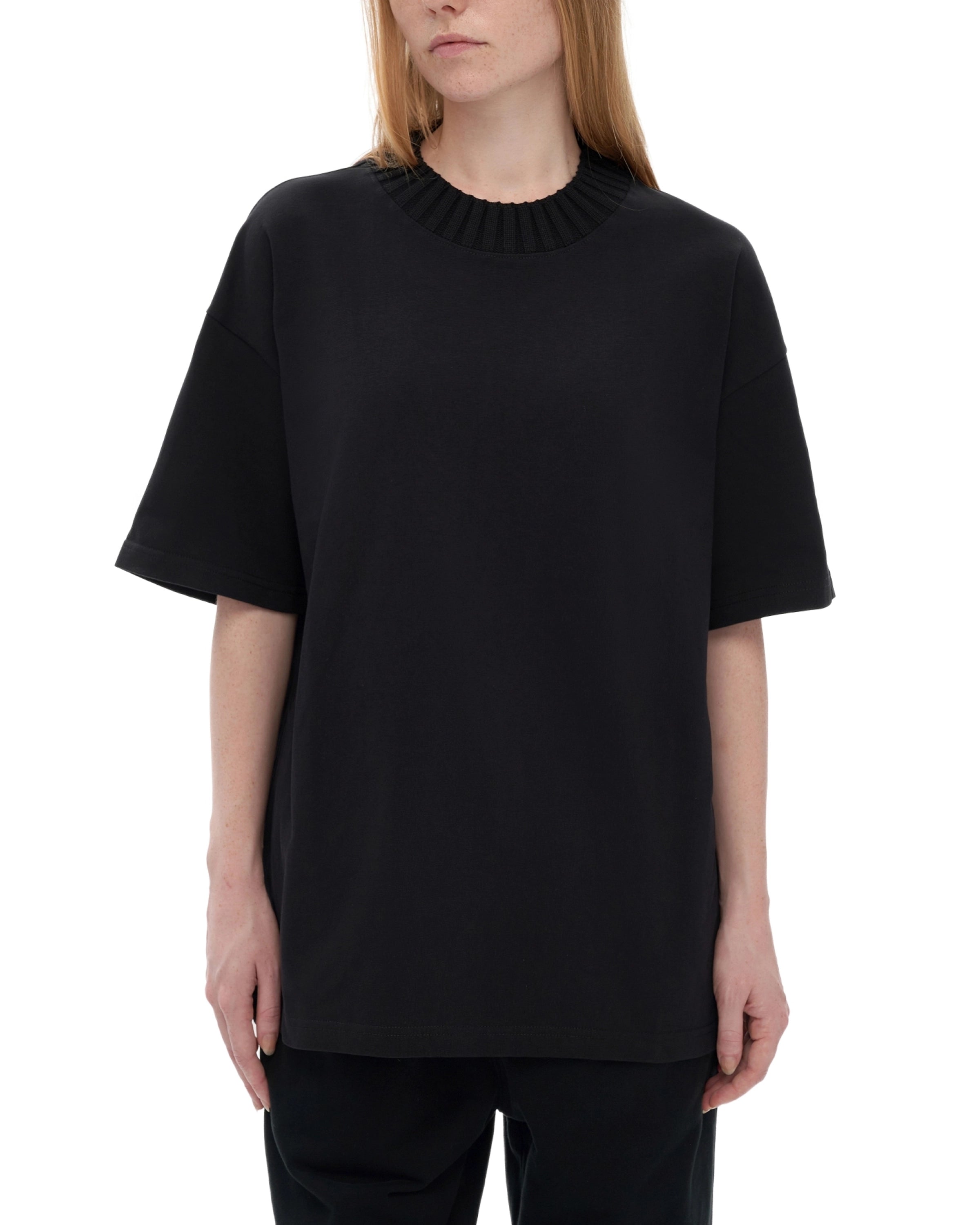 Heavyweight Knitted Round Neck T-Shirt - Hanggerrz