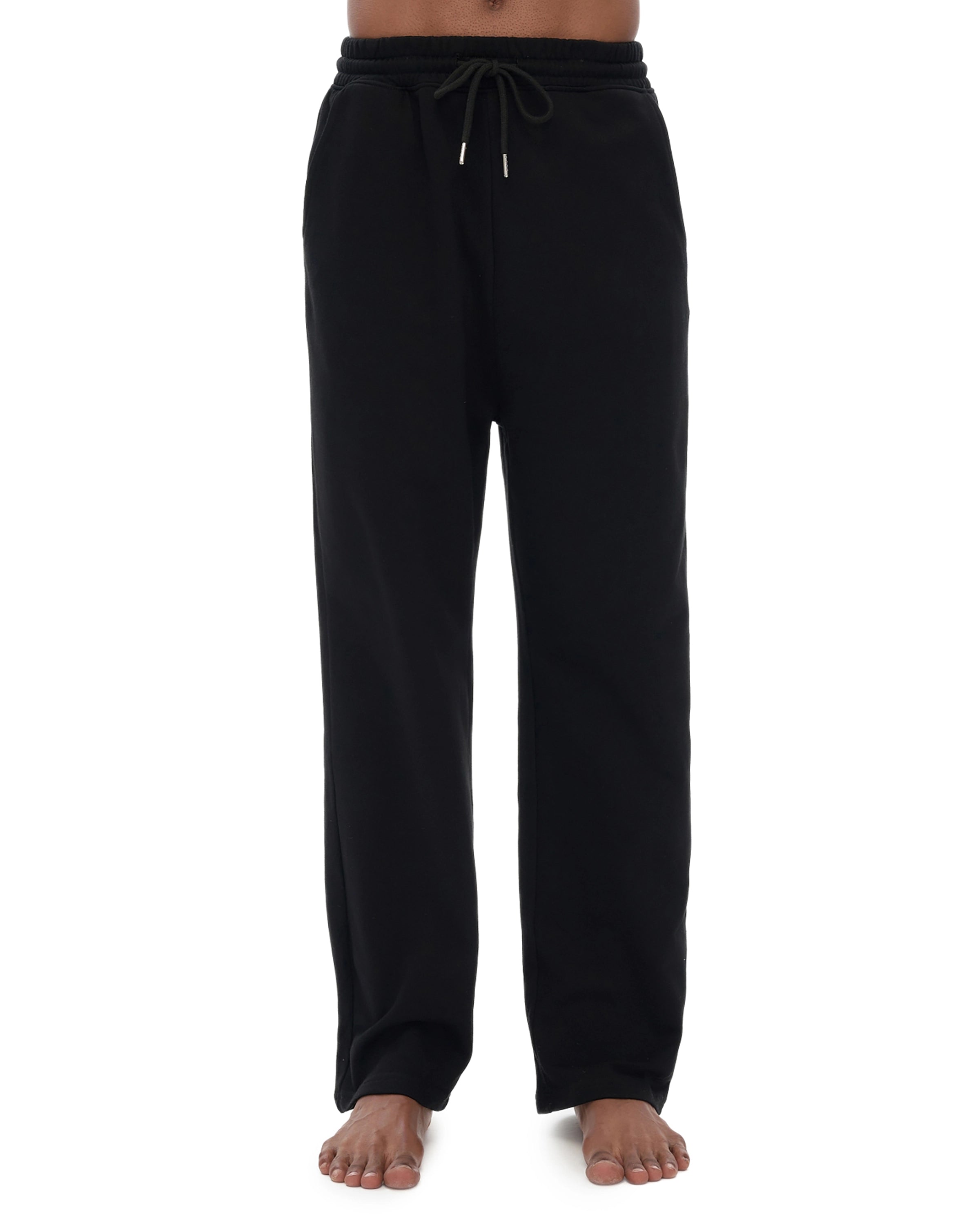 Unisex Fleece Straight Wide Leg Jogger - Hanggerrz