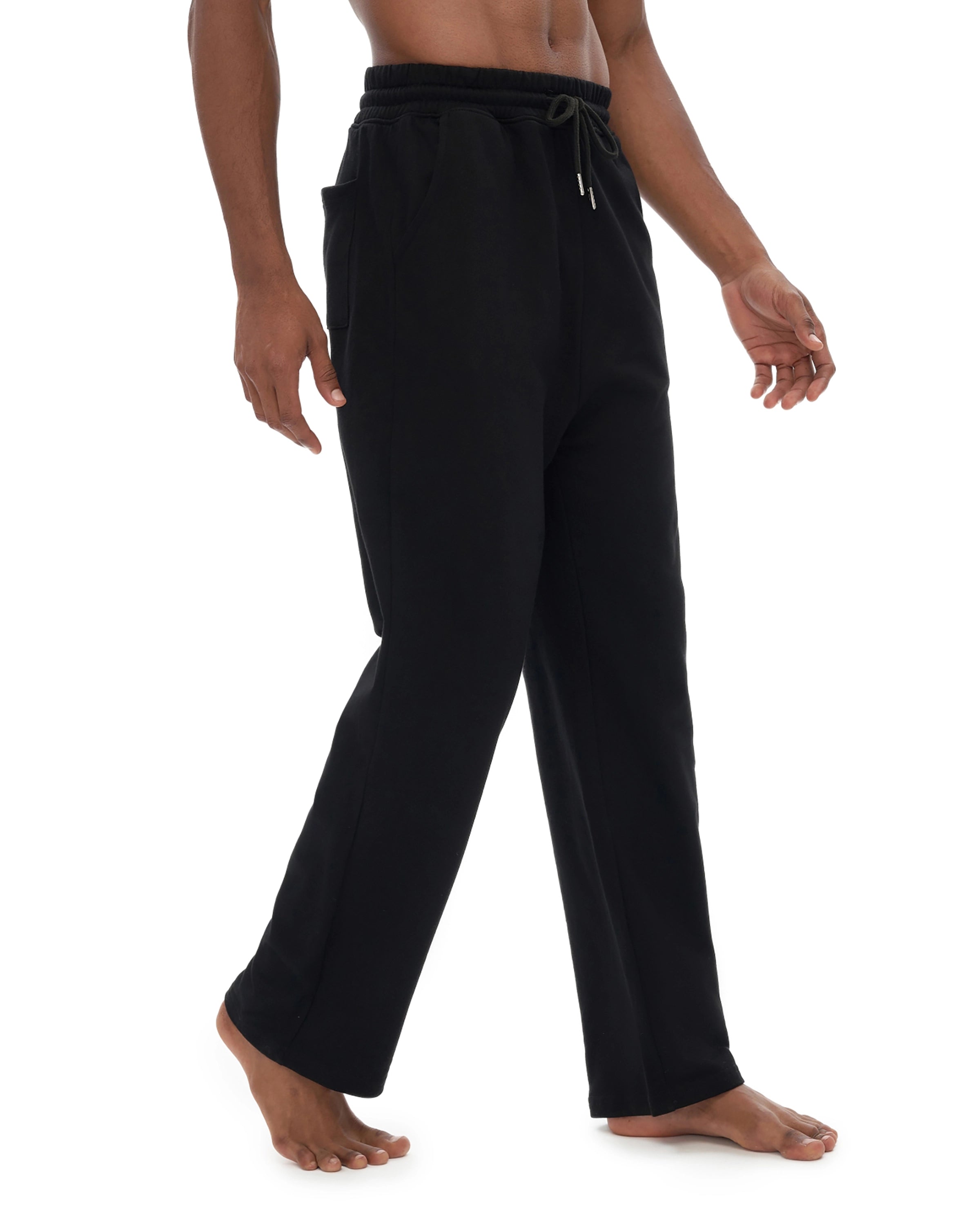 Unisex Fleece Straight Wide Leg Jogger - Hanggerrz