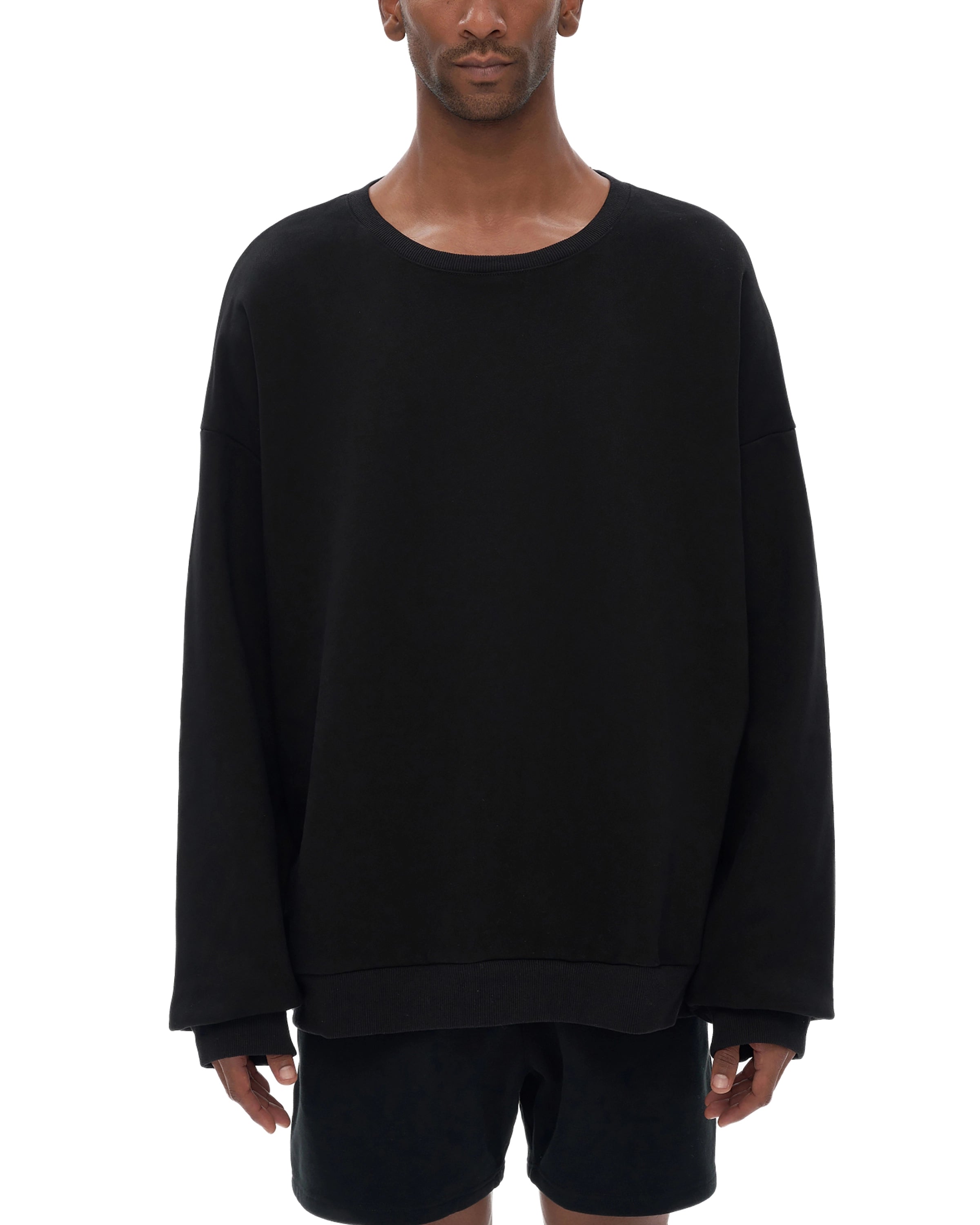 Heavyweight Drop Shoulder Oversized Sweatshirt - Hanggerrz