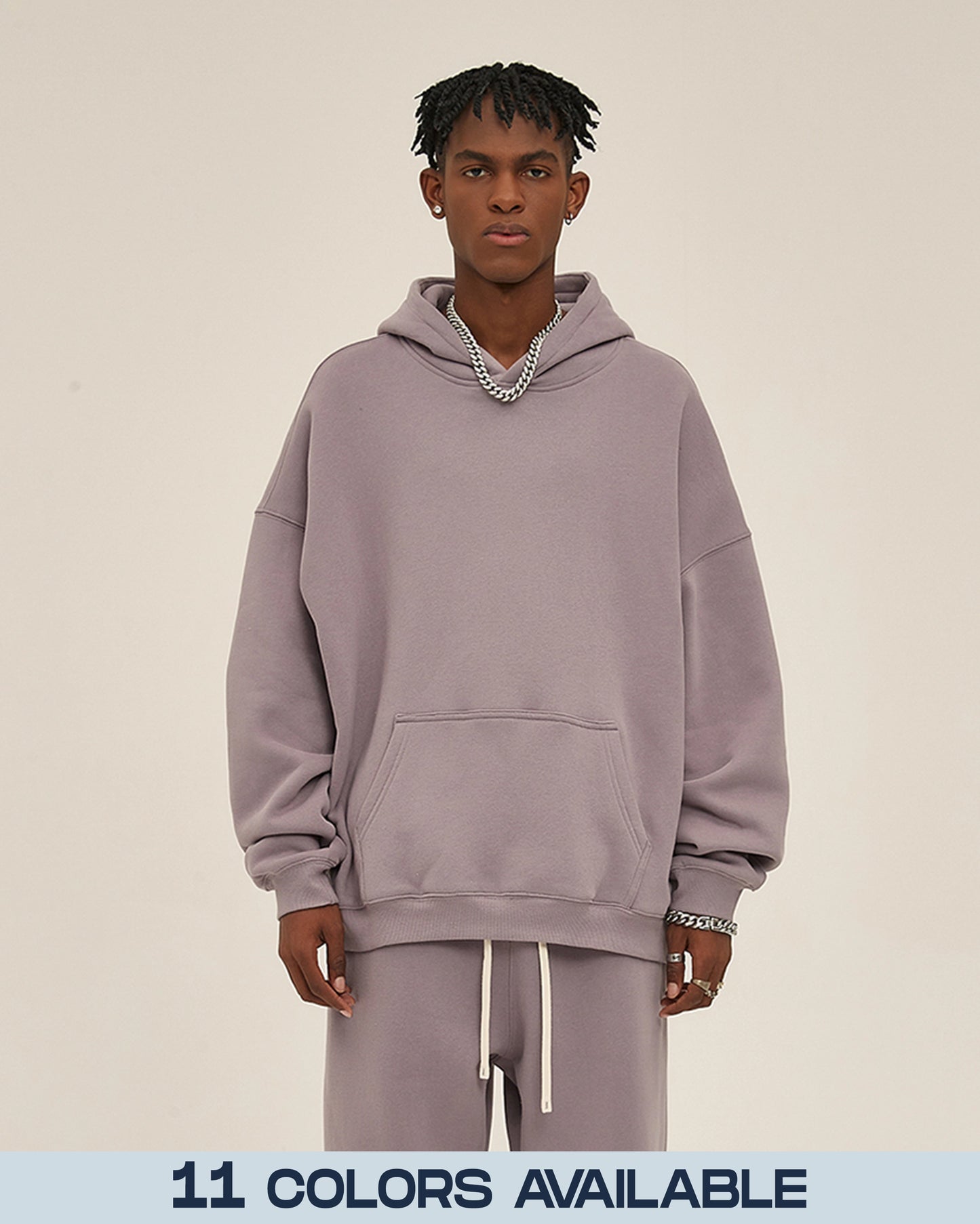 Streetwear Oversized Fleece Hoodie