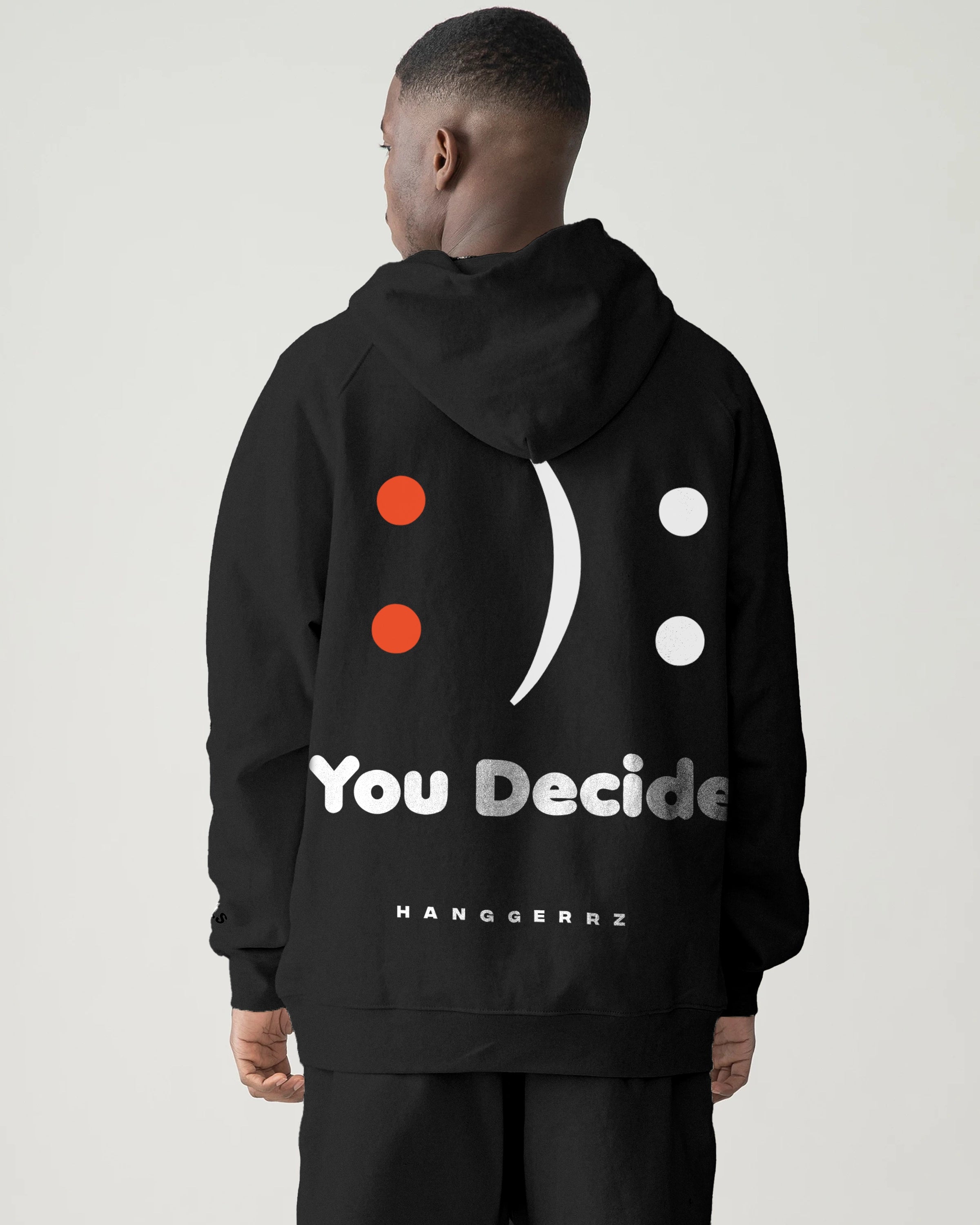 Decide Streetwear Unisex Fleece-lined Hoodie - Hanggerrz