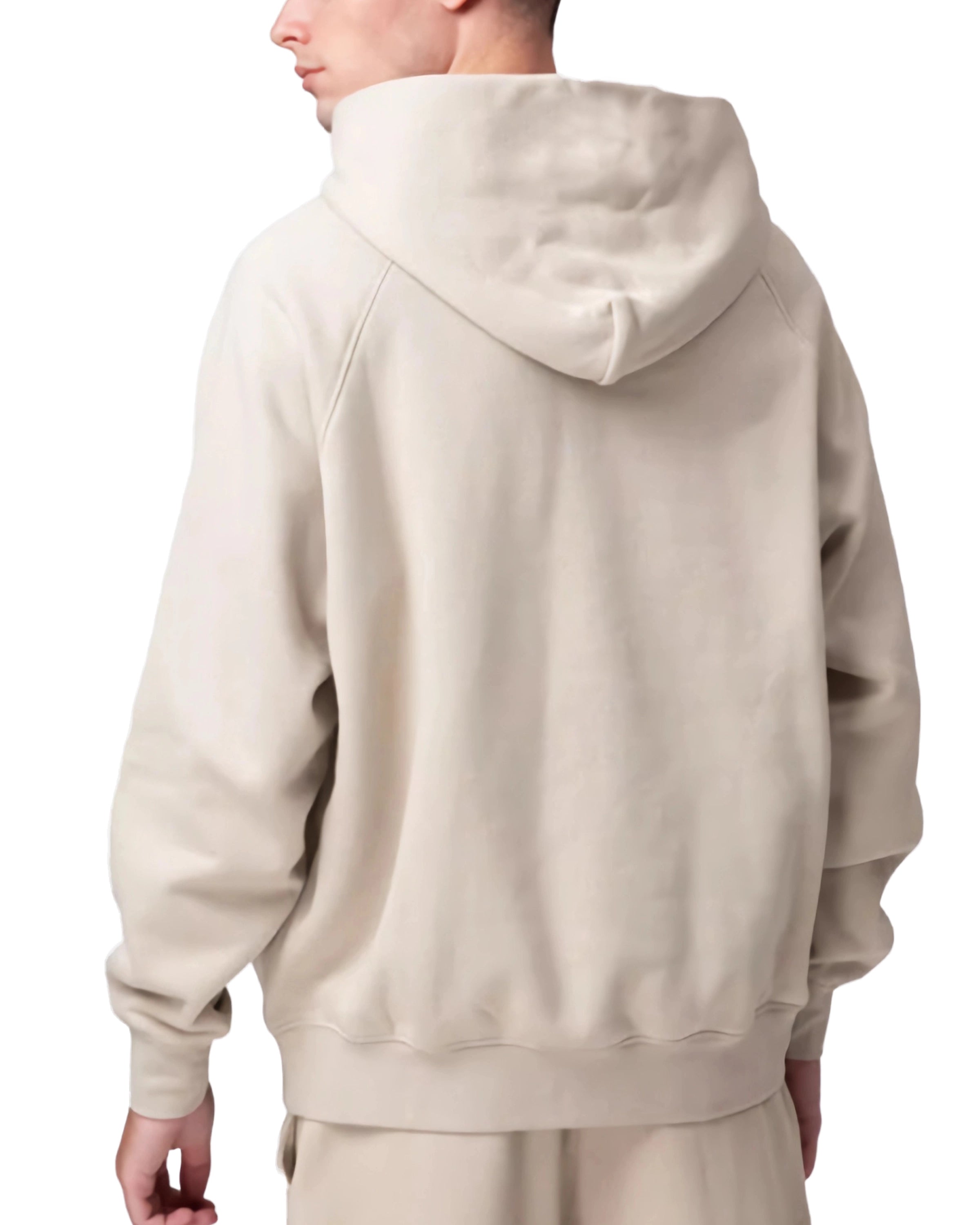 Essential Raglan Sleeve Streetwear Hoodie Back - Hanggerrz