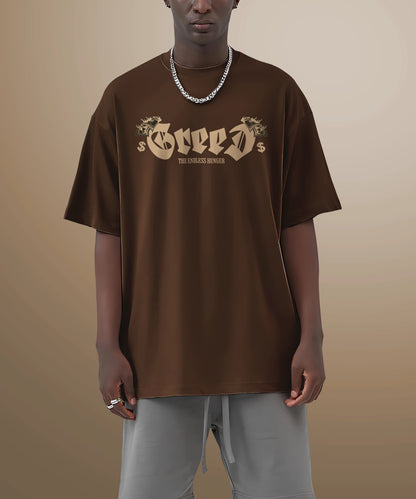 Greed Loose Fit FOG Tshirt - Hanggerrz