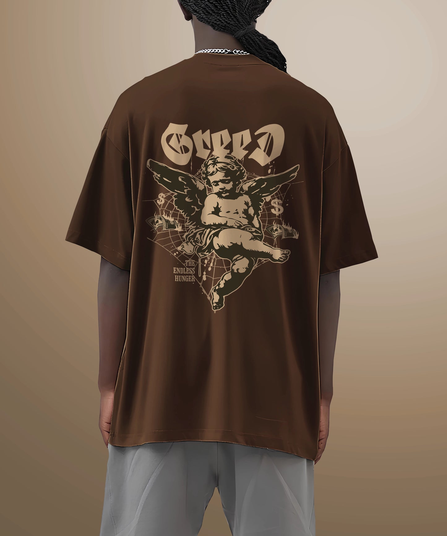 Greed Loose Fit FOG Tshirt - Hanggerrz