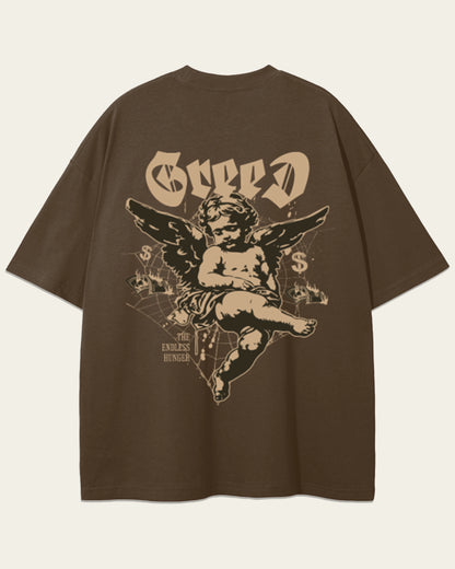 Greed Loose Fit FOG Tshirt - Hanggerrz