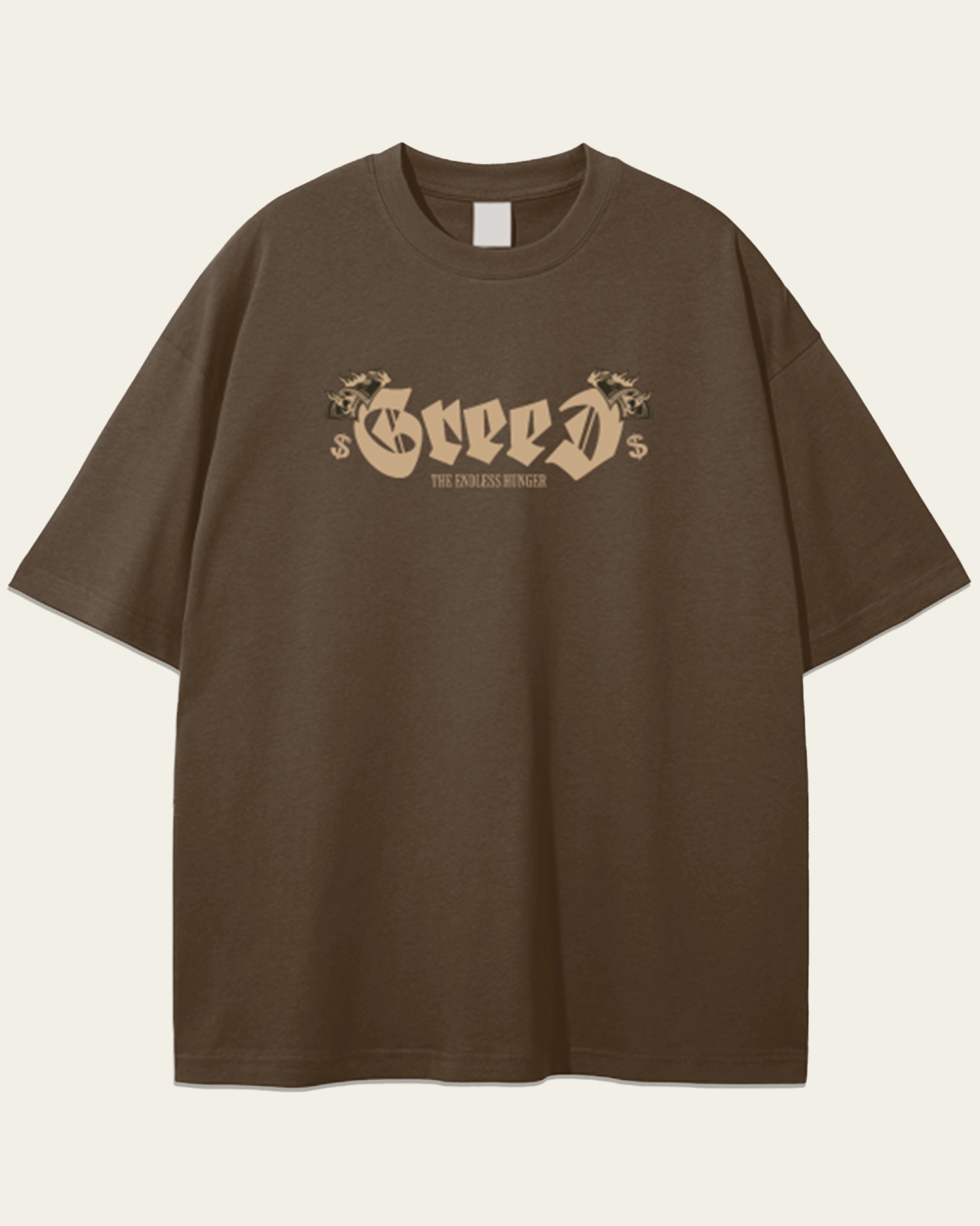 Greed Loose Fit FOG Tshirt - Hanggerrz