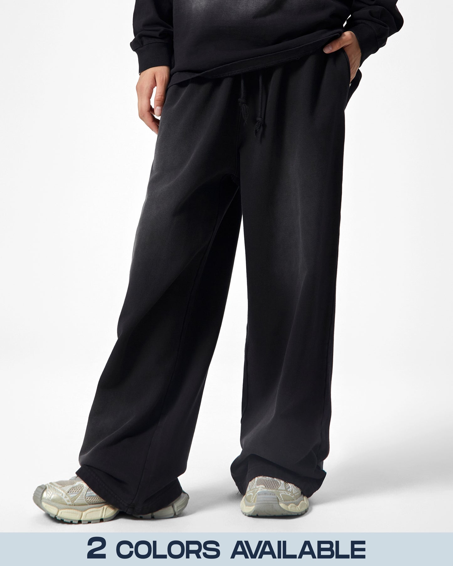 Handcrafted Monkey Wash Loose fit Sweatpants - Hanggerrz