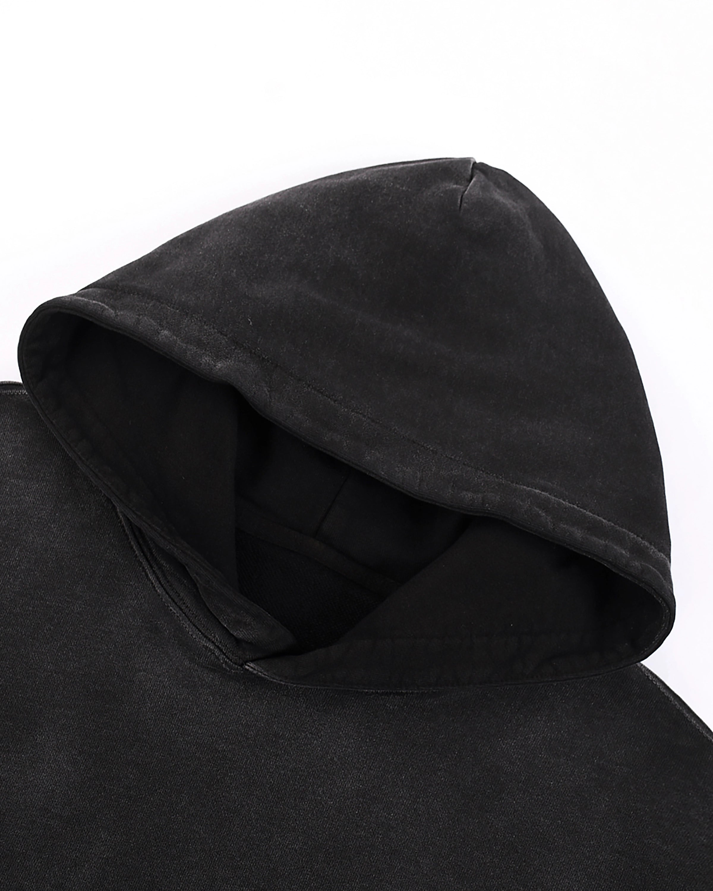 Heavyweight Sunfade Oversized Hoodie Hood - Hanggerrz