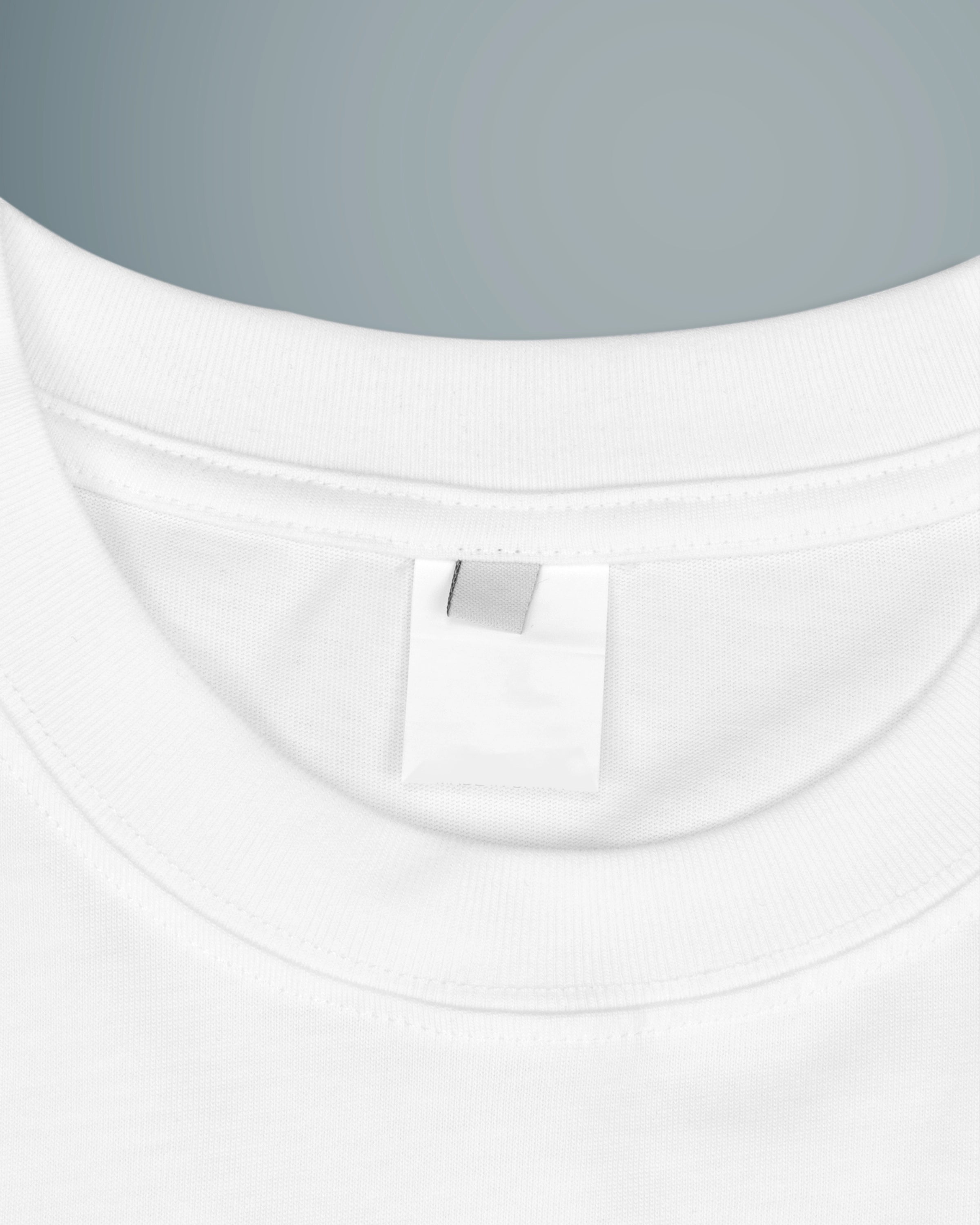 Oversize One-piece Pattern Cut Boxy T-shirt - Hanggerrz