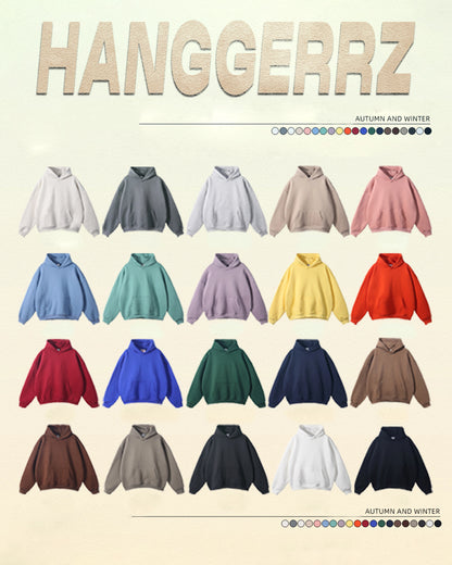 Streetwear Oversized Fleece Hoodie