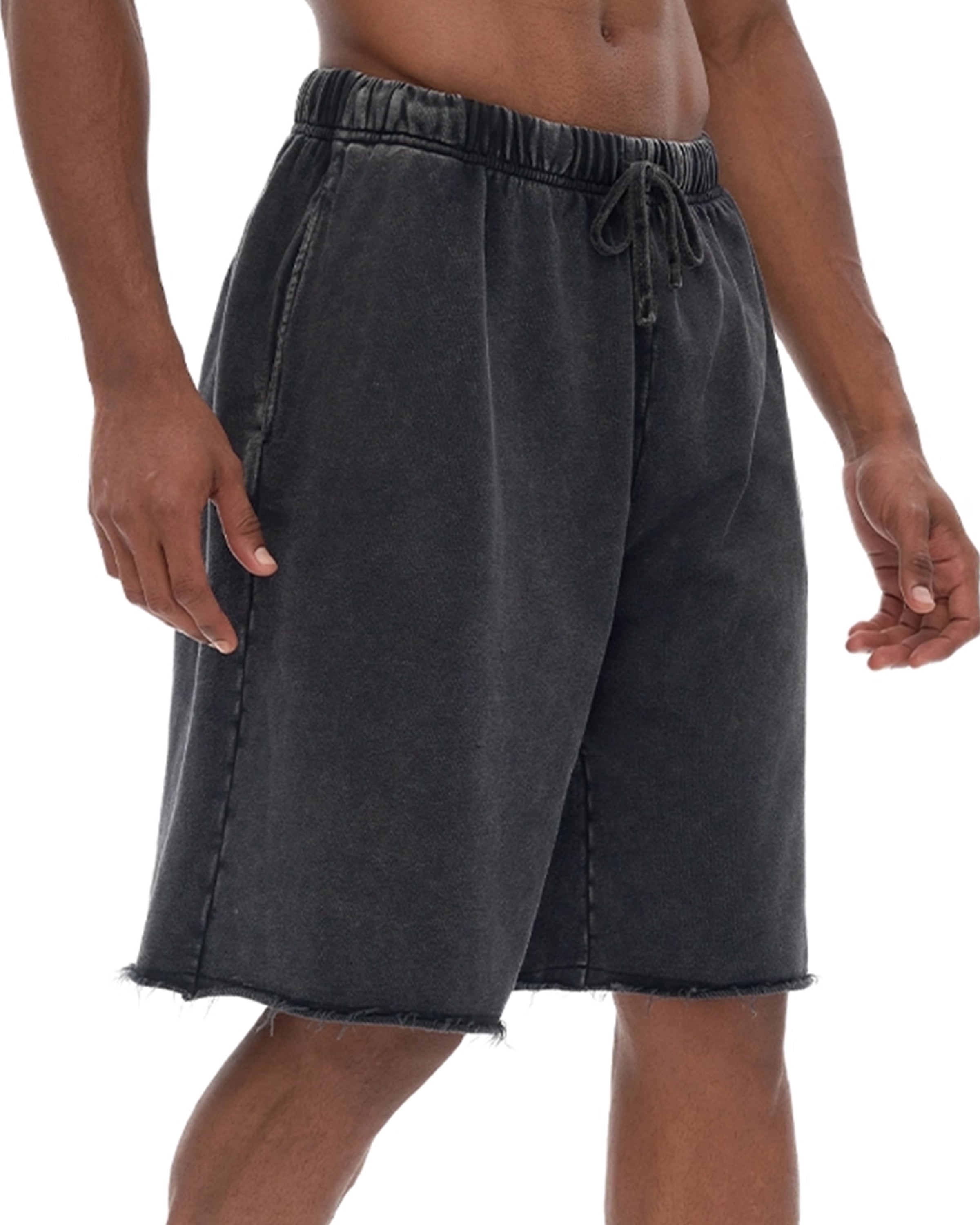 Scattered Edge Vintage Washed Shorts - Hanggerrz