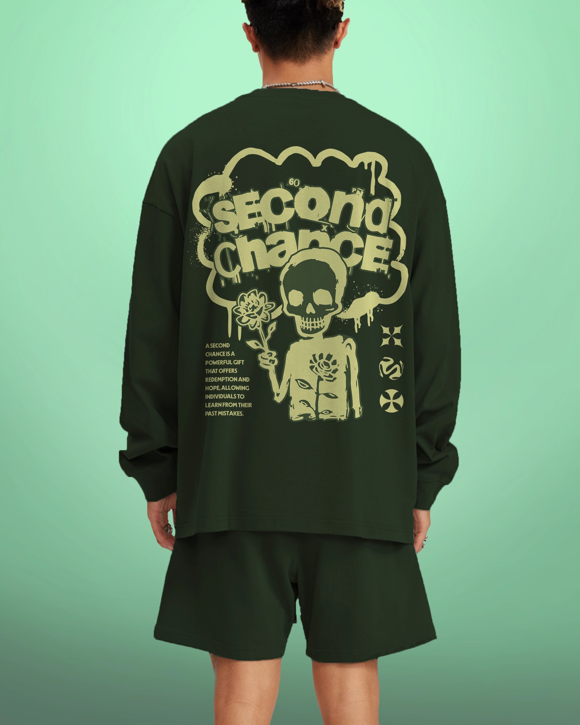 Second Chance Streetwear FOG Cotton Long Sleeve Tee - Hanggerrz