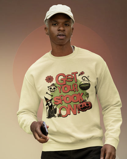 Spook On Classic Sweatshirt - Hanggerrz