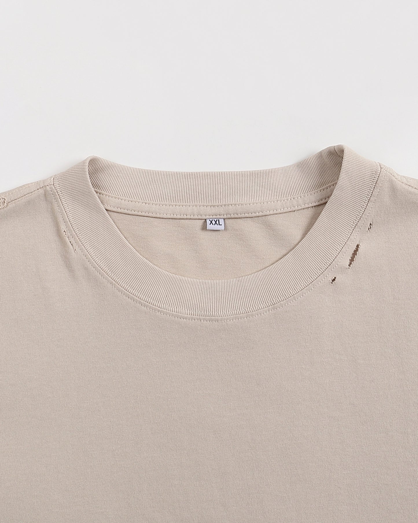 Streetwear Classic Frayed Boxy T-shirt - Hanggerrz