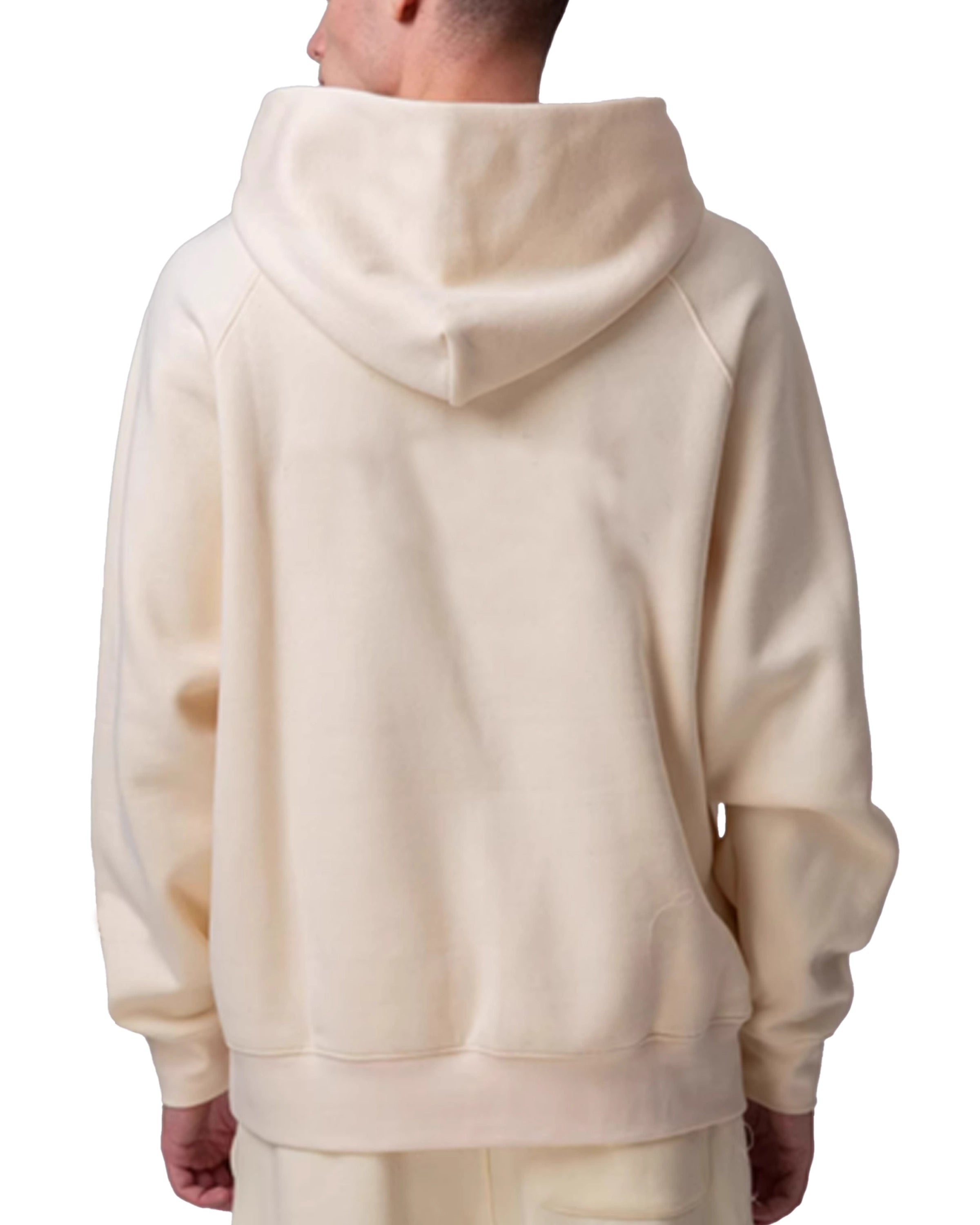 Streetwear Essential Zip Up Unisex Hoodie Back - Hanggerrz