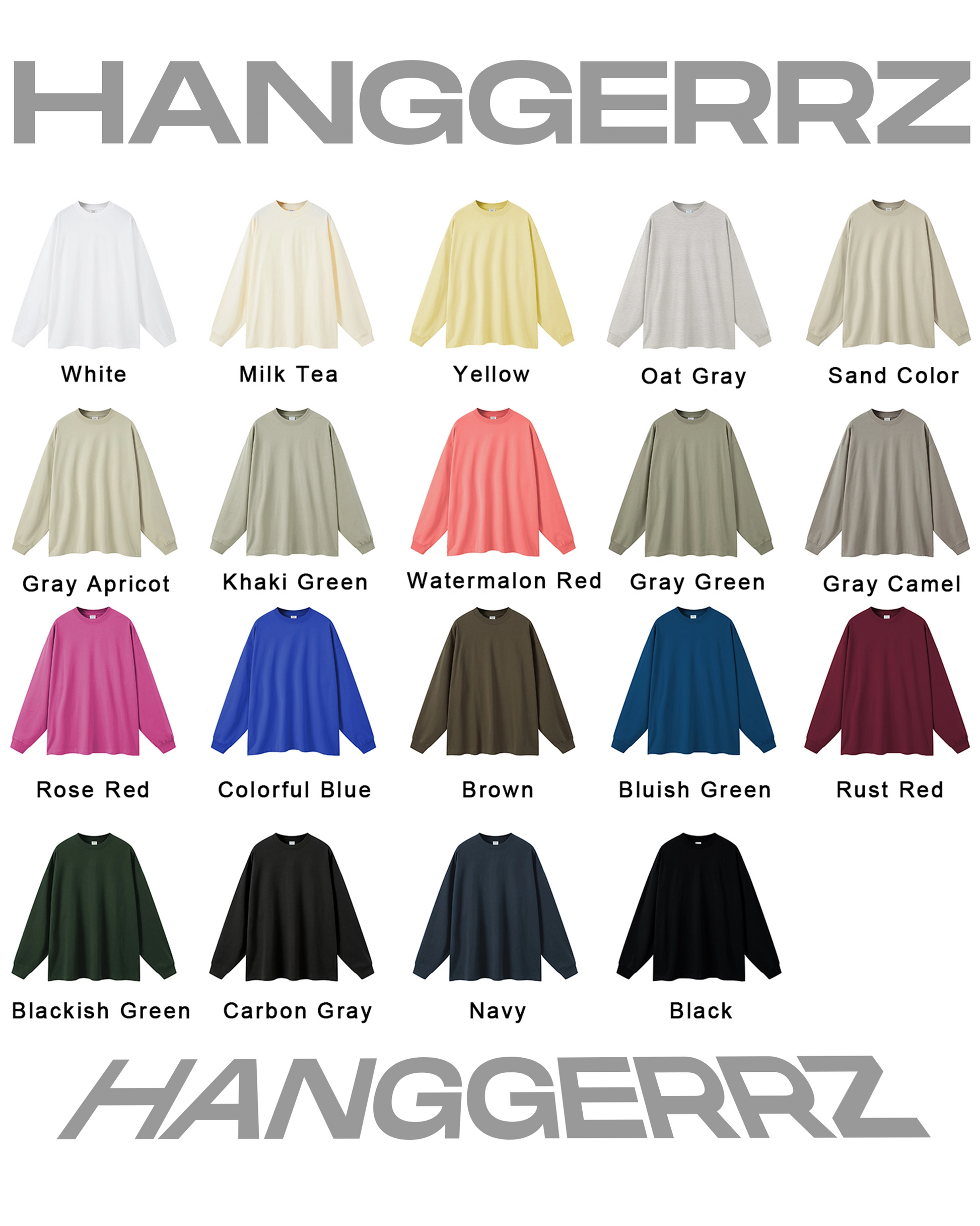 Streetwear FOG Cotton Long Sleeve Tee - Hanggerrz