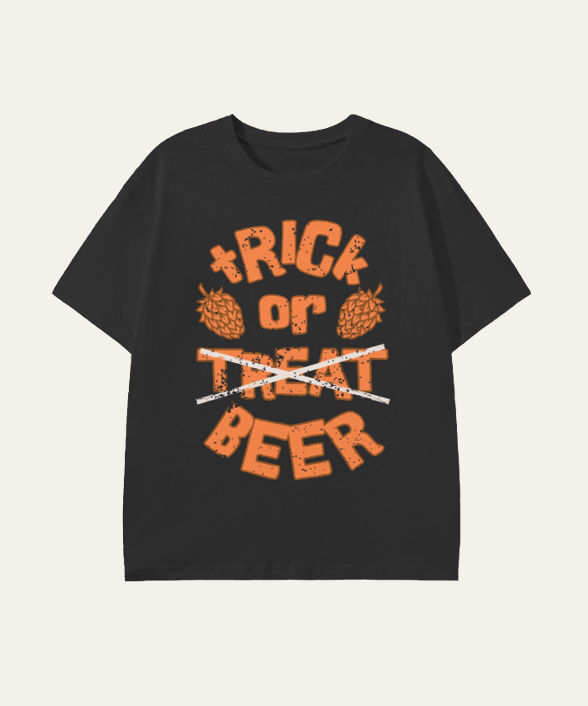 Trick or Beer Classic T-Shirt - Hanggerrz