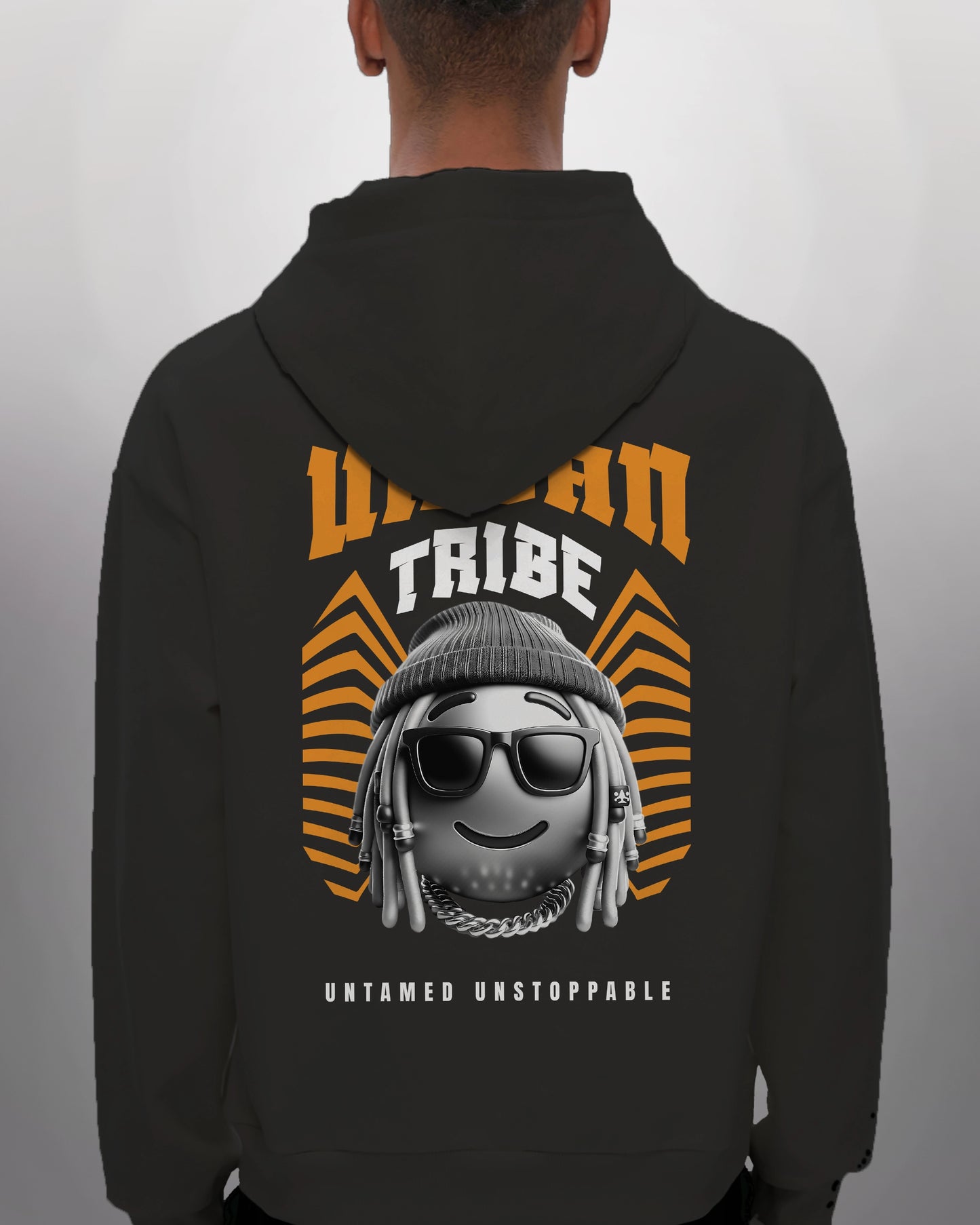 Urban Tribe Heavyweight Streetwear Fleece Hoodie - Hanggerrz