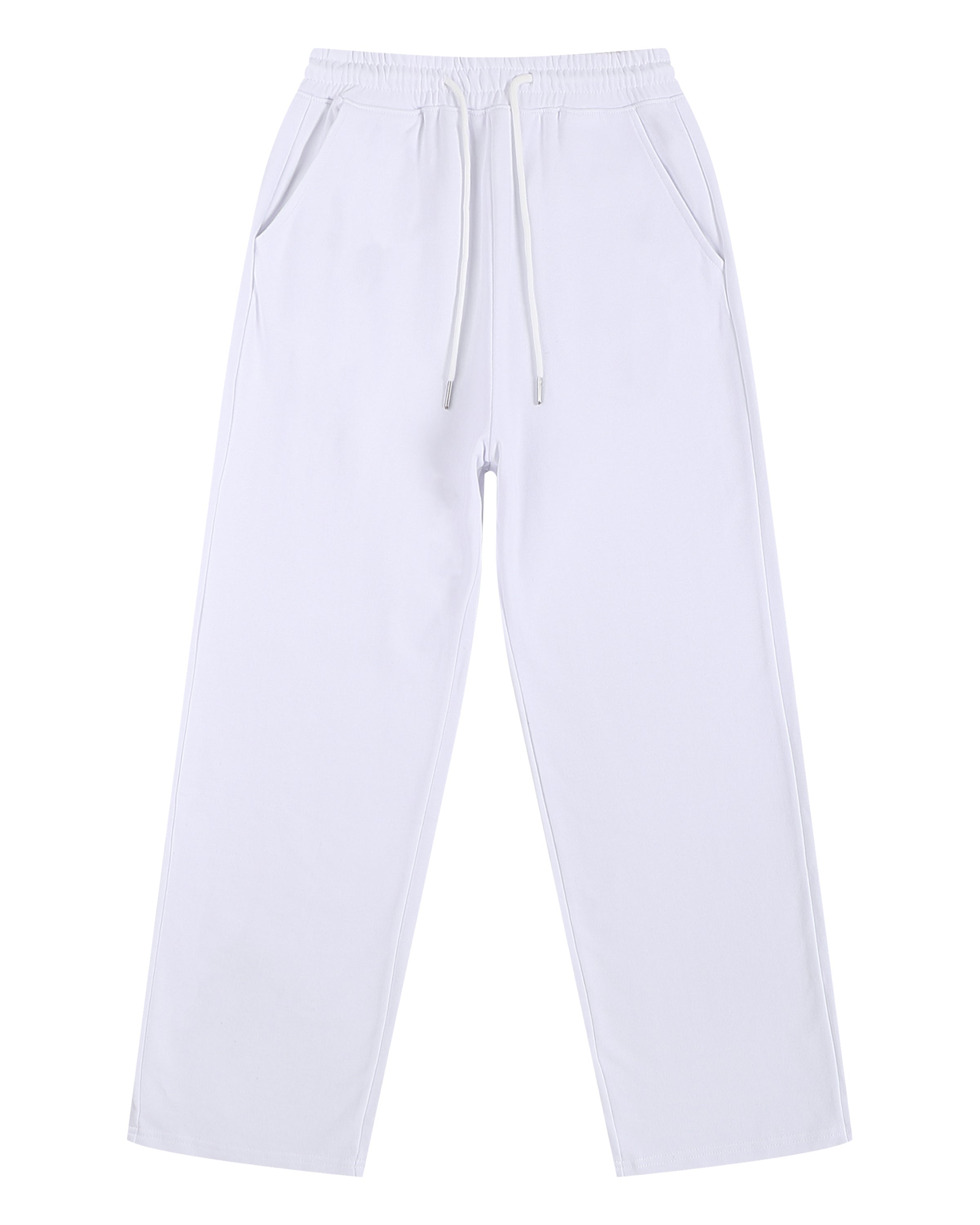 Unisex Fleece Straight Wide Leg Jogger - Hanggerrz