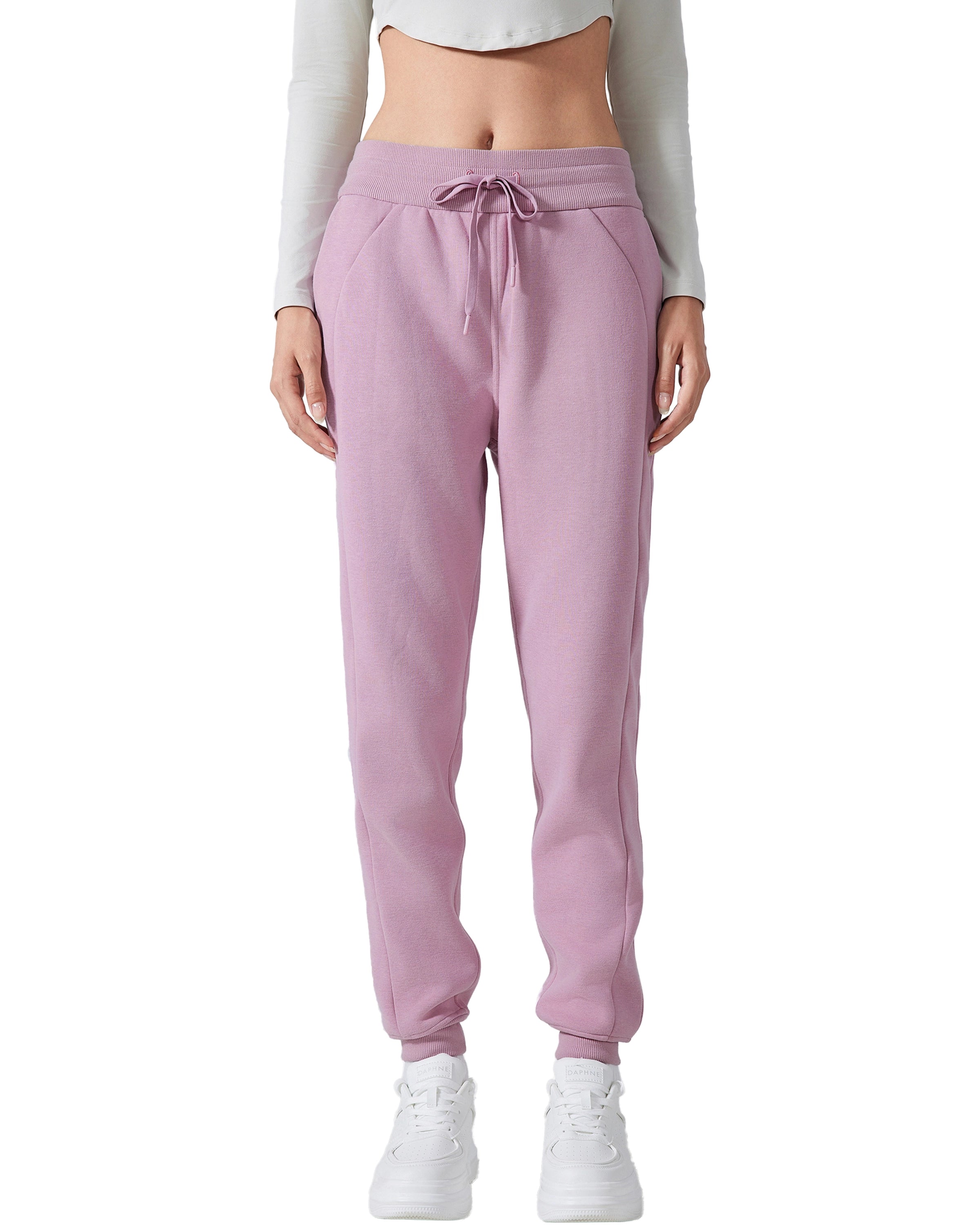 Women's Activewear Performance Joggers Front Look - Hanggerrz
