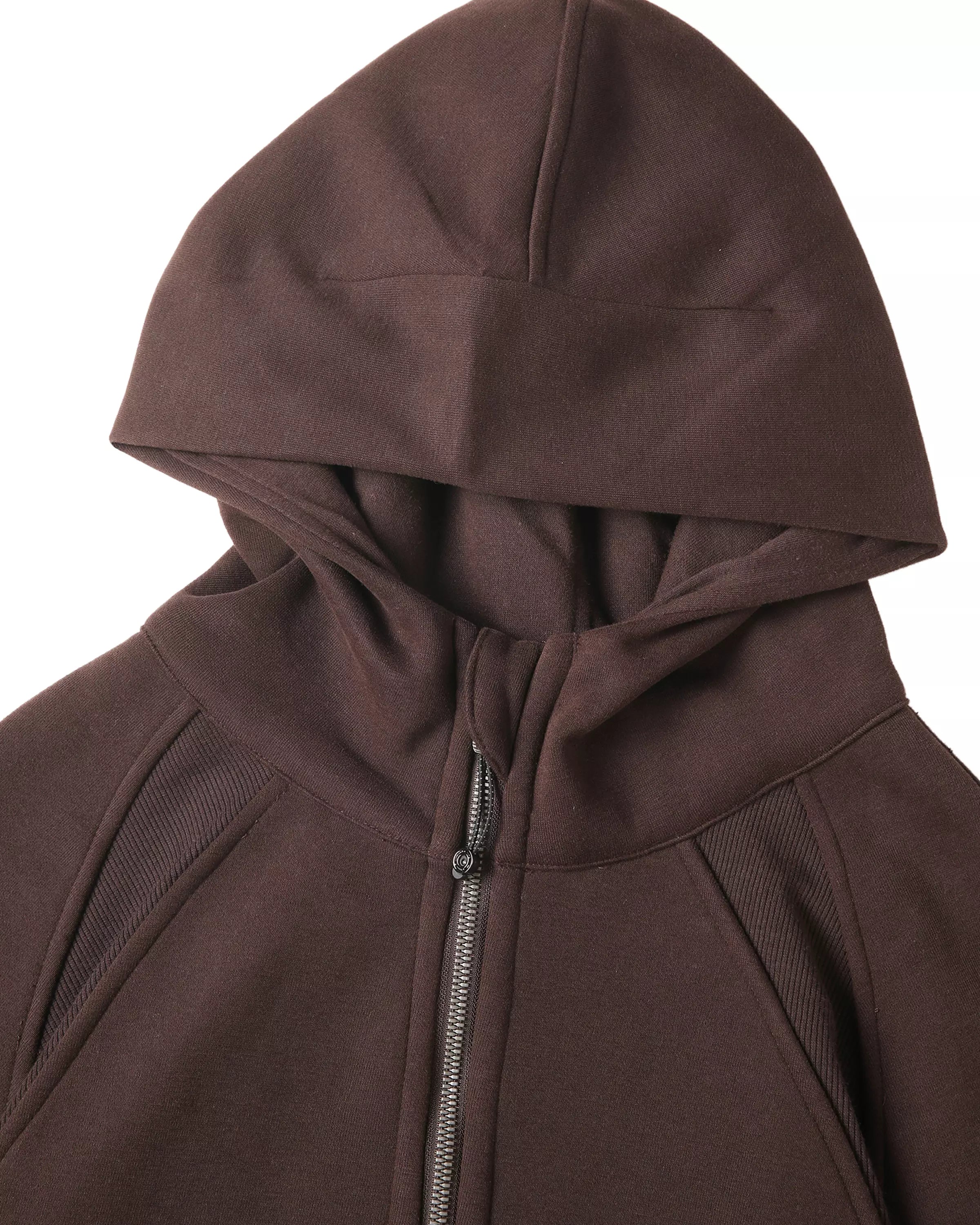 Women's Half-Zip Cropped Hoodie Hood - Hanggerrz