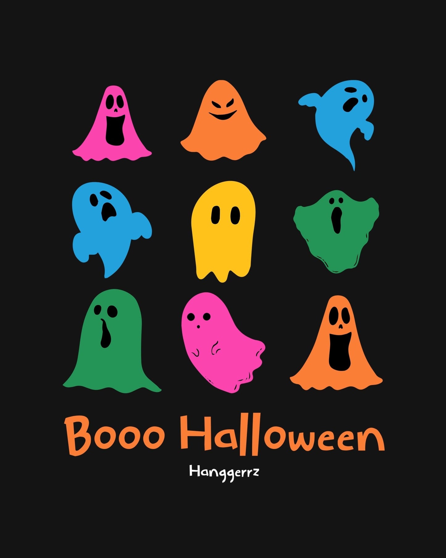 Booo Halloween Unisex Seamless T-Shirt - Hanggerrz