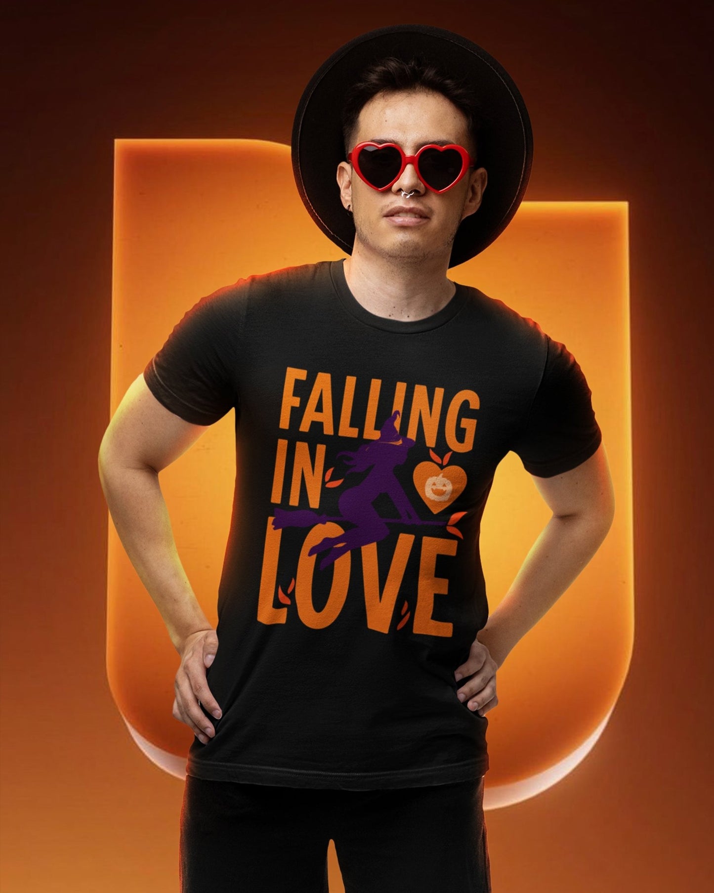 Falling in Love Classic T-Shirt - Hanggerrz