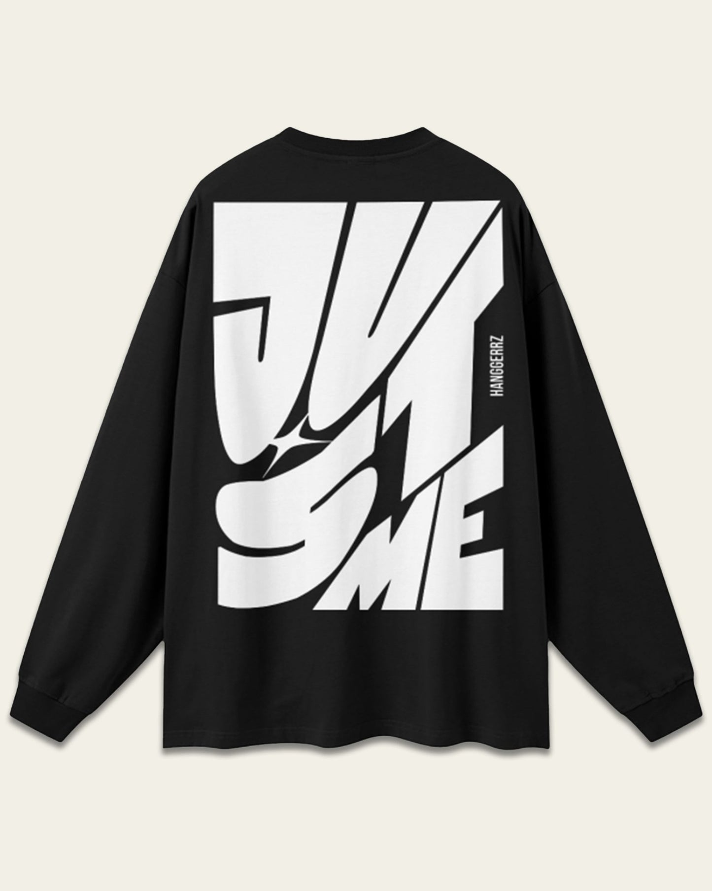 Just Me Streetwear FOG Cotton Long Sleeve Tee - Hanggerrz