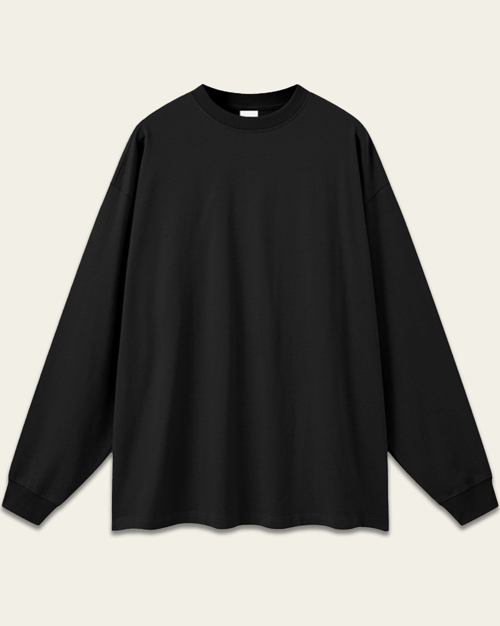 Just Me Streetwear FOG Cotton Long Sleeve Tee - Hanggerrz