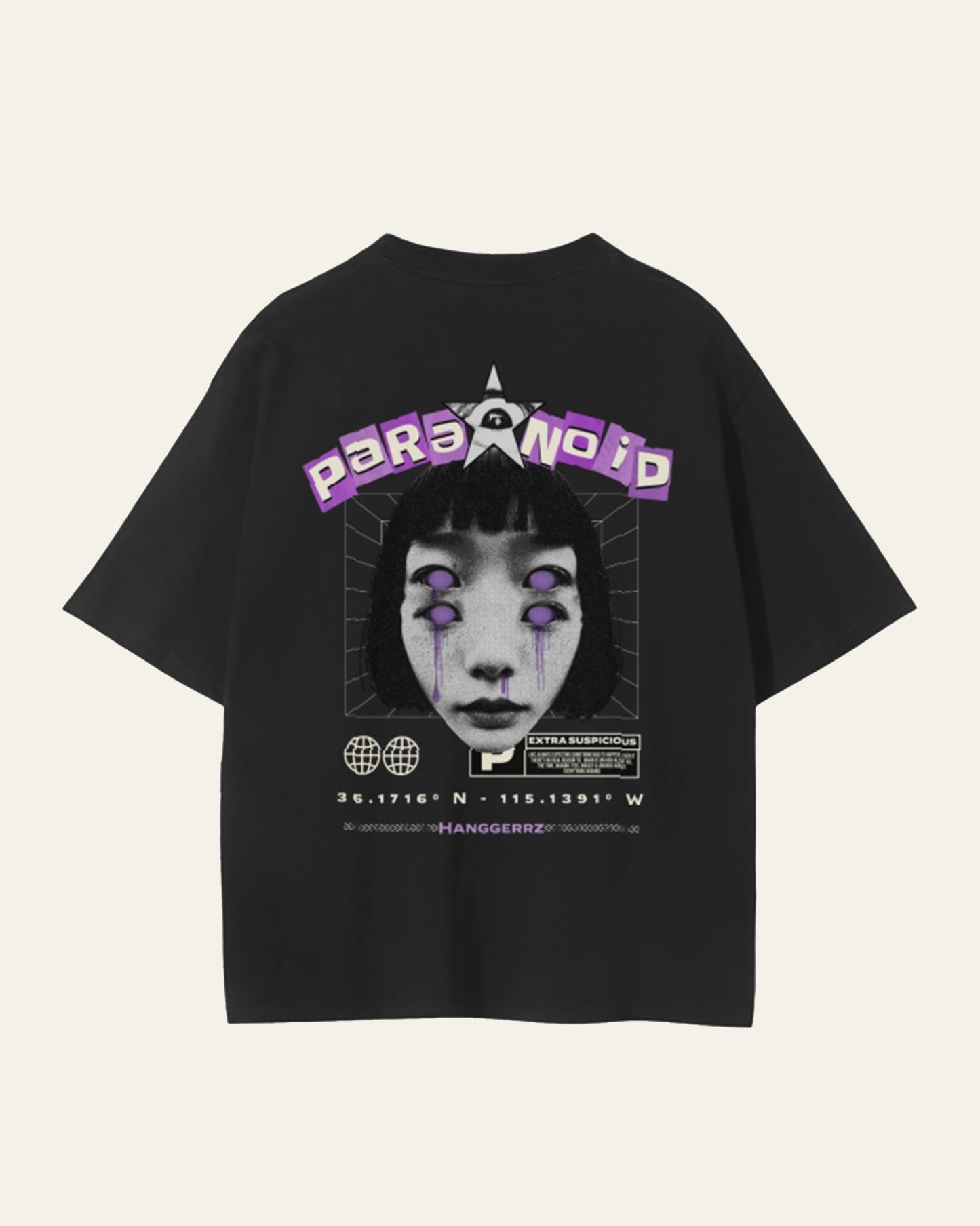 Paranoid Unisex Seamless T-Shirt - Hanggerrz