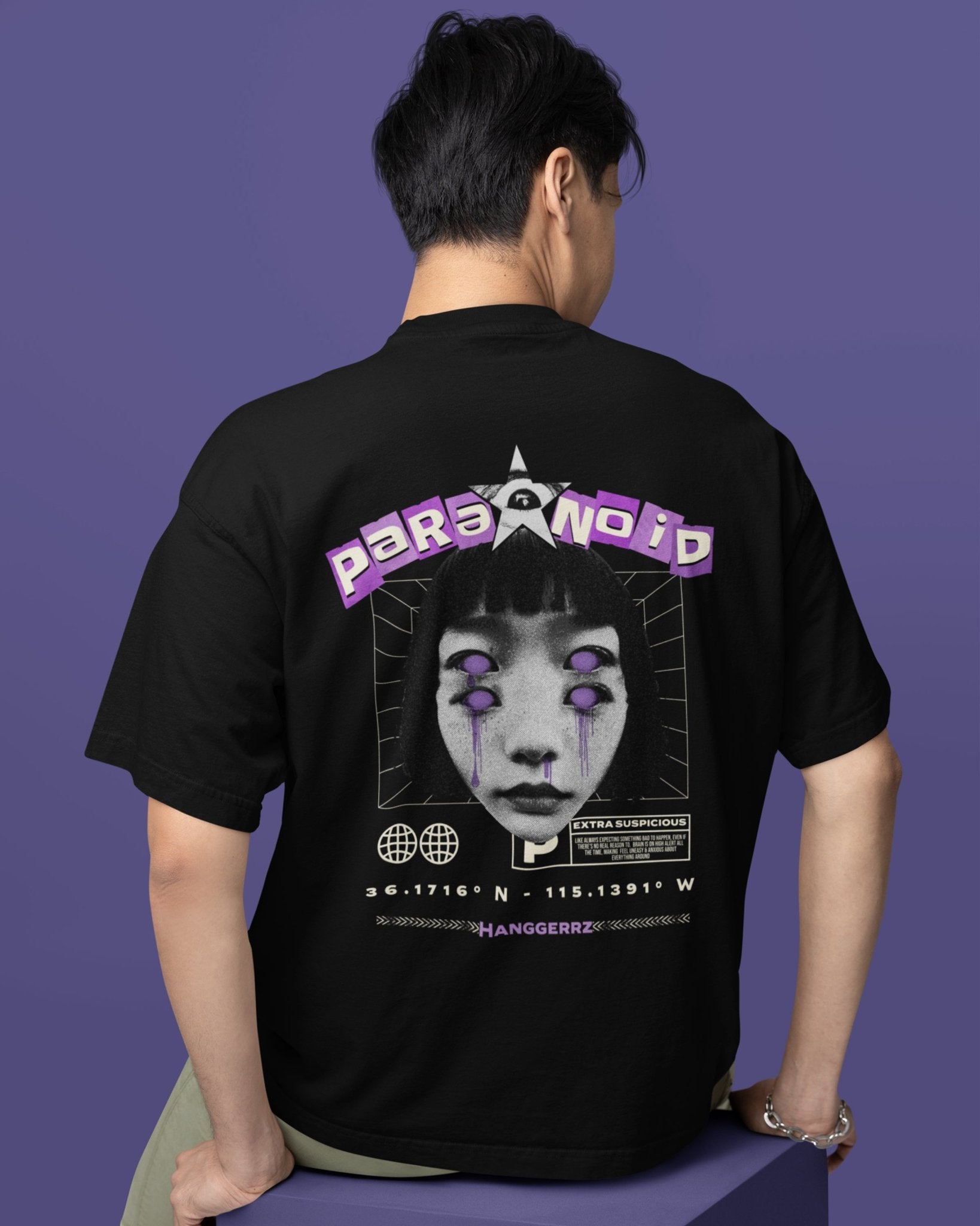 Paranoid Unisex Seamless T-Shirt - Hanggerrz